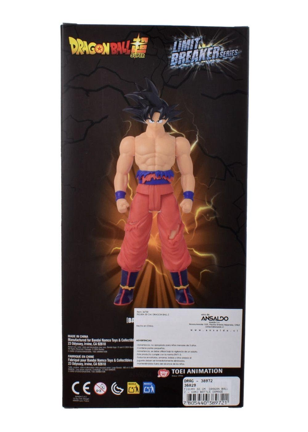 FIGURA 30 CM. DRAGON BALL Z - GOKU BATTLE DAMAGE-3