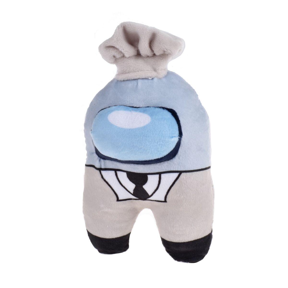 Peluche De 18 A 20 Cms Among Us - Gris Gorro Chef-0