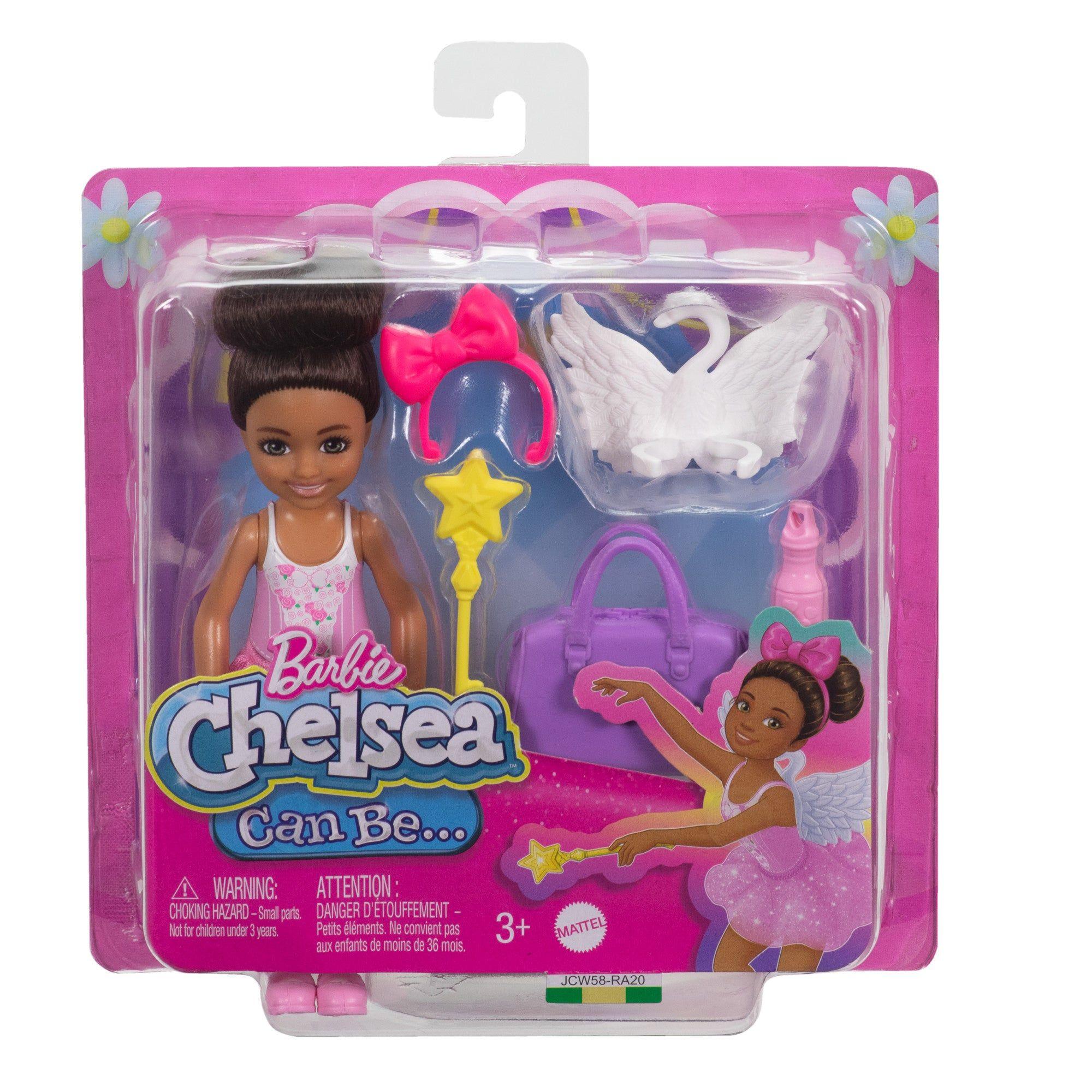 BARBIE CHELSEA APRENDIENDO PROFESIONES MATTEL - BAILARINA-0