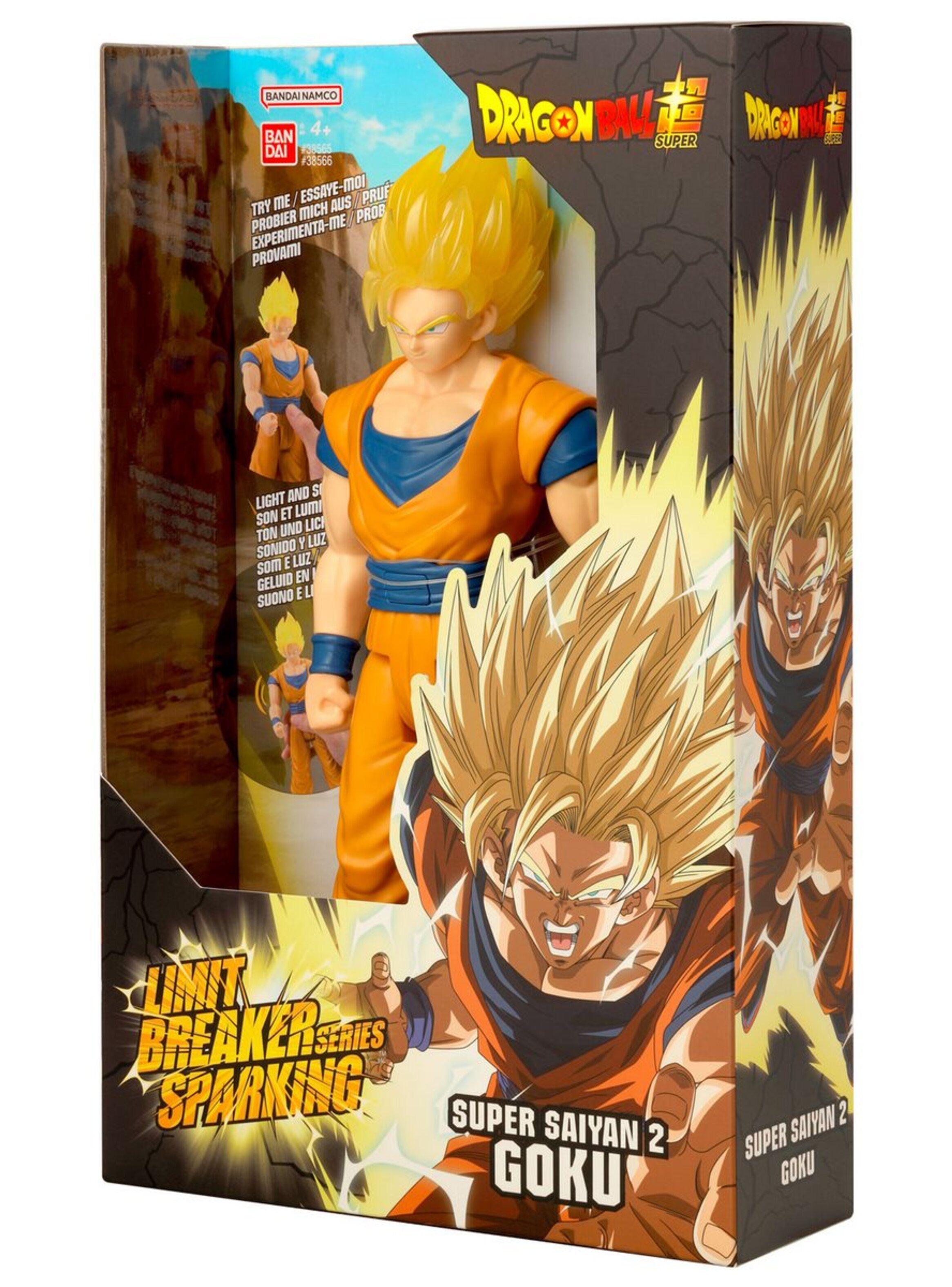 Figura de acción Dragon Ball colección con luces 30 cm-3