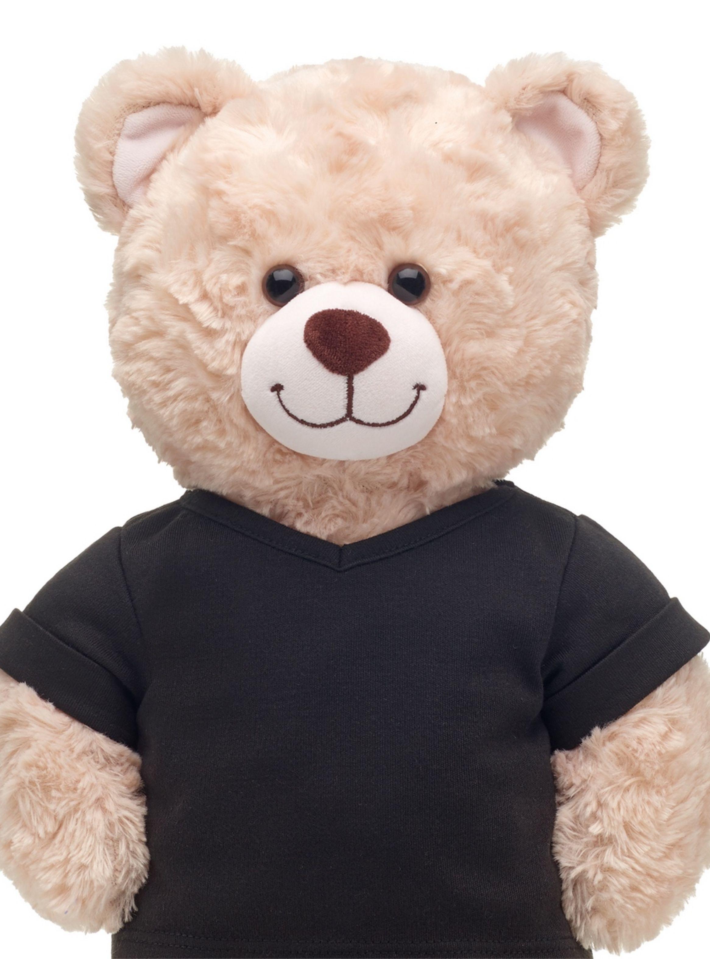 Polera Negra Cuello V Build-A-Bear-2