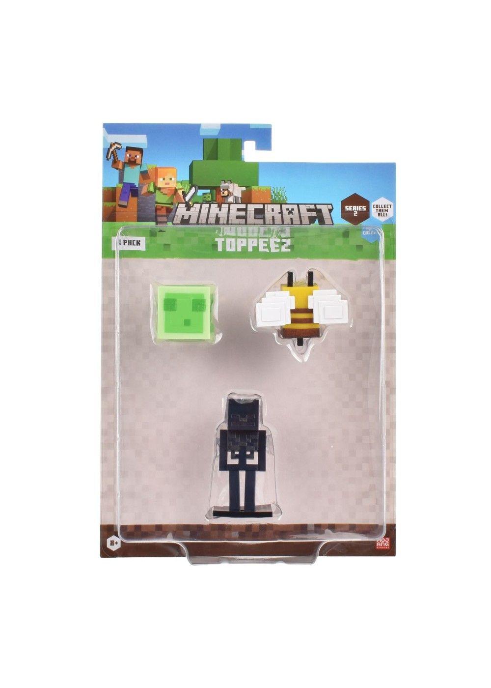 Set 3 Figuras 6 Cms Toppeez Minecraft - Slime-2