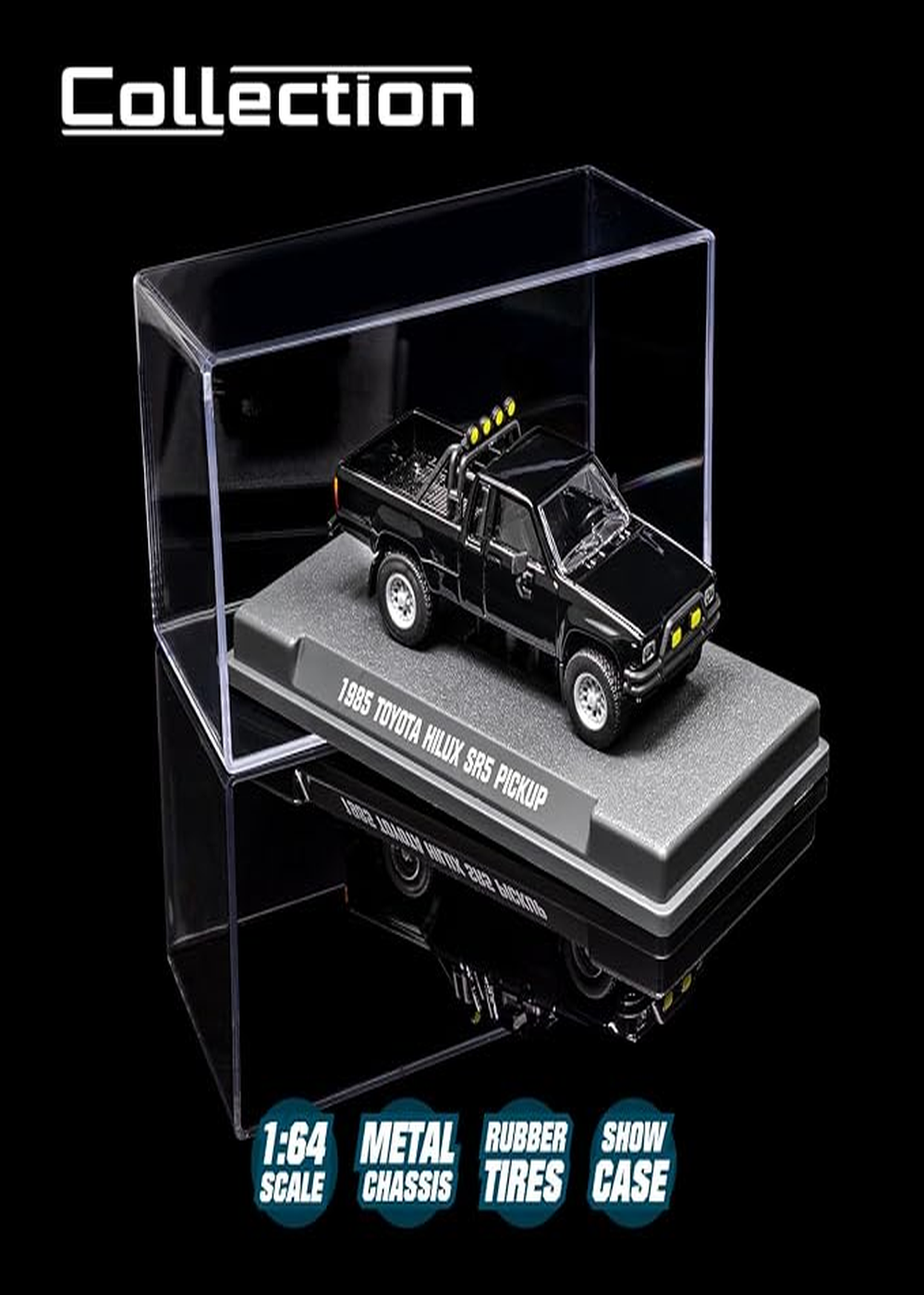 SERIE COLECCION MAJORETTE WAVE 2 - 1985 TOYOTA HILUX PICKUP-2