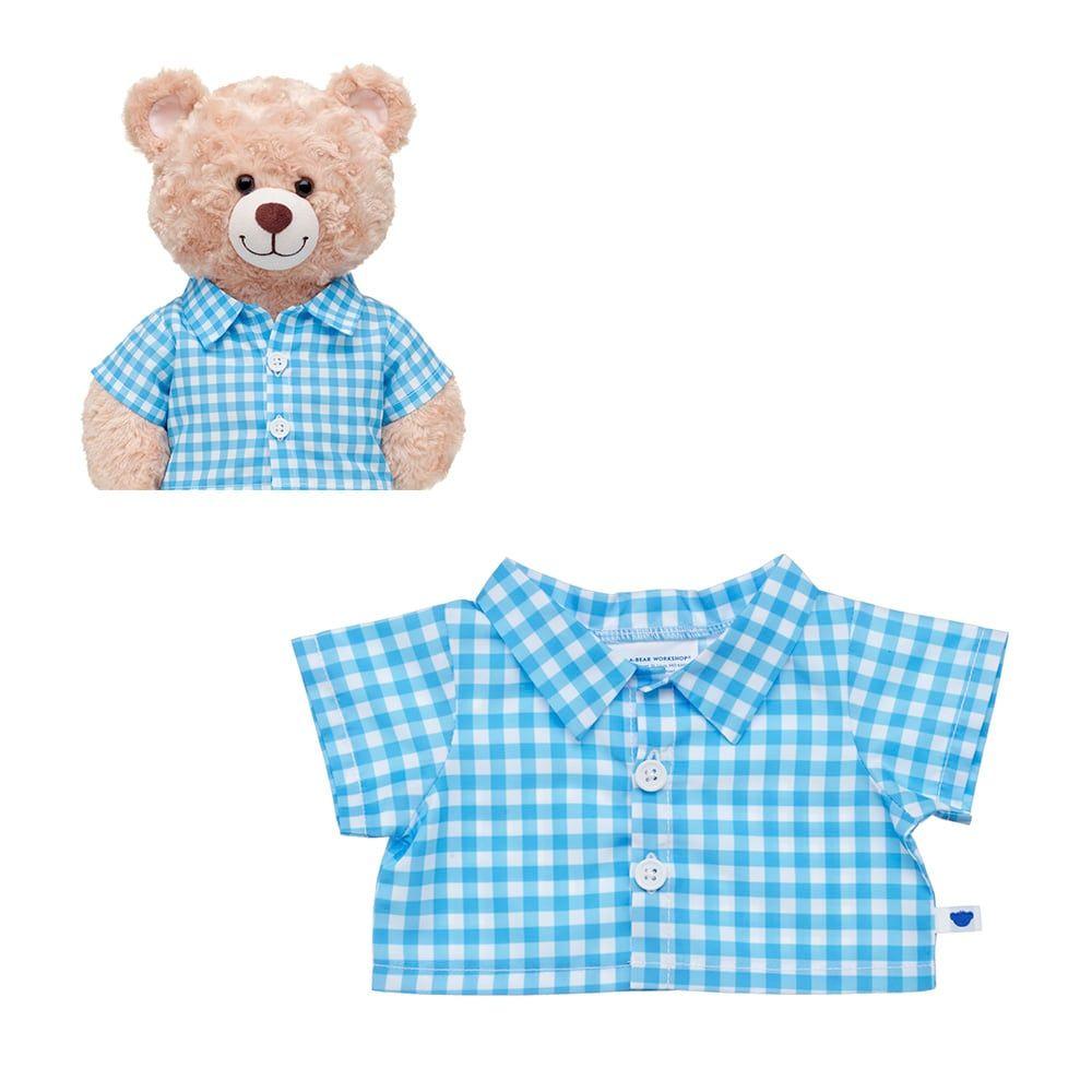 CAMISA CUADRILLE AZUL BUILD-A-BEAR-0