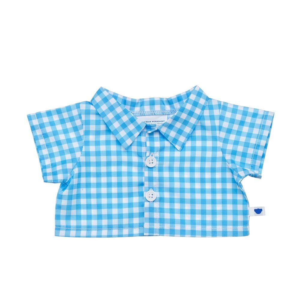 CAMISA CUADRILLE AZUL BUILD-A-BEAR-1