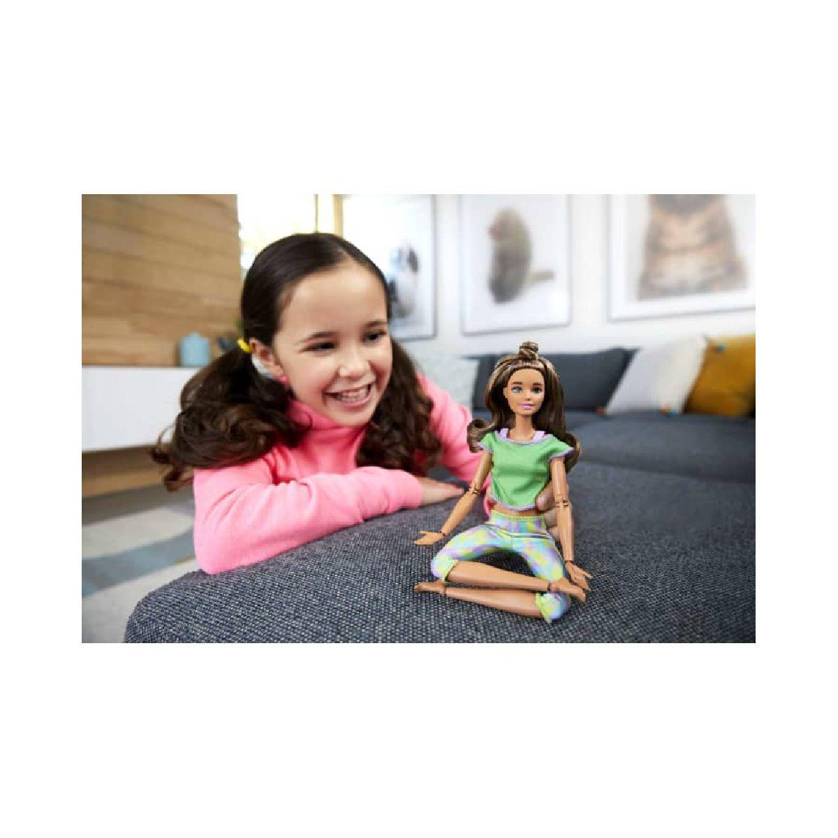 Barbie Movimientos Divertidos - Castaño-1