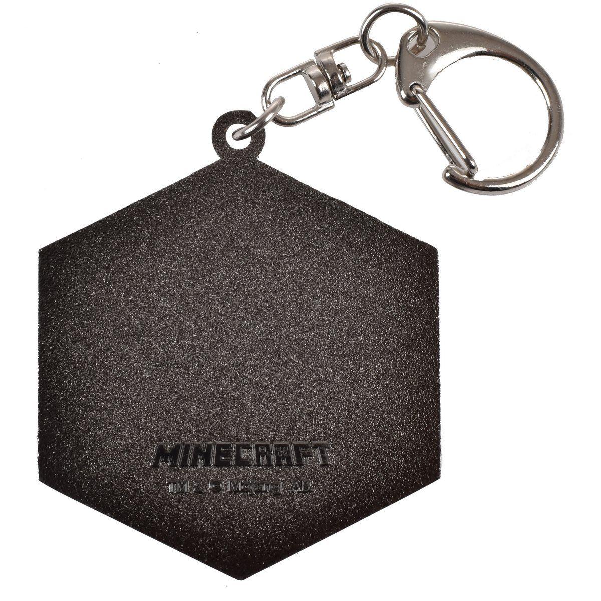 PACK DE 3 FIGURAS LLAVERO METALICO MINECRAFT - TNT-4