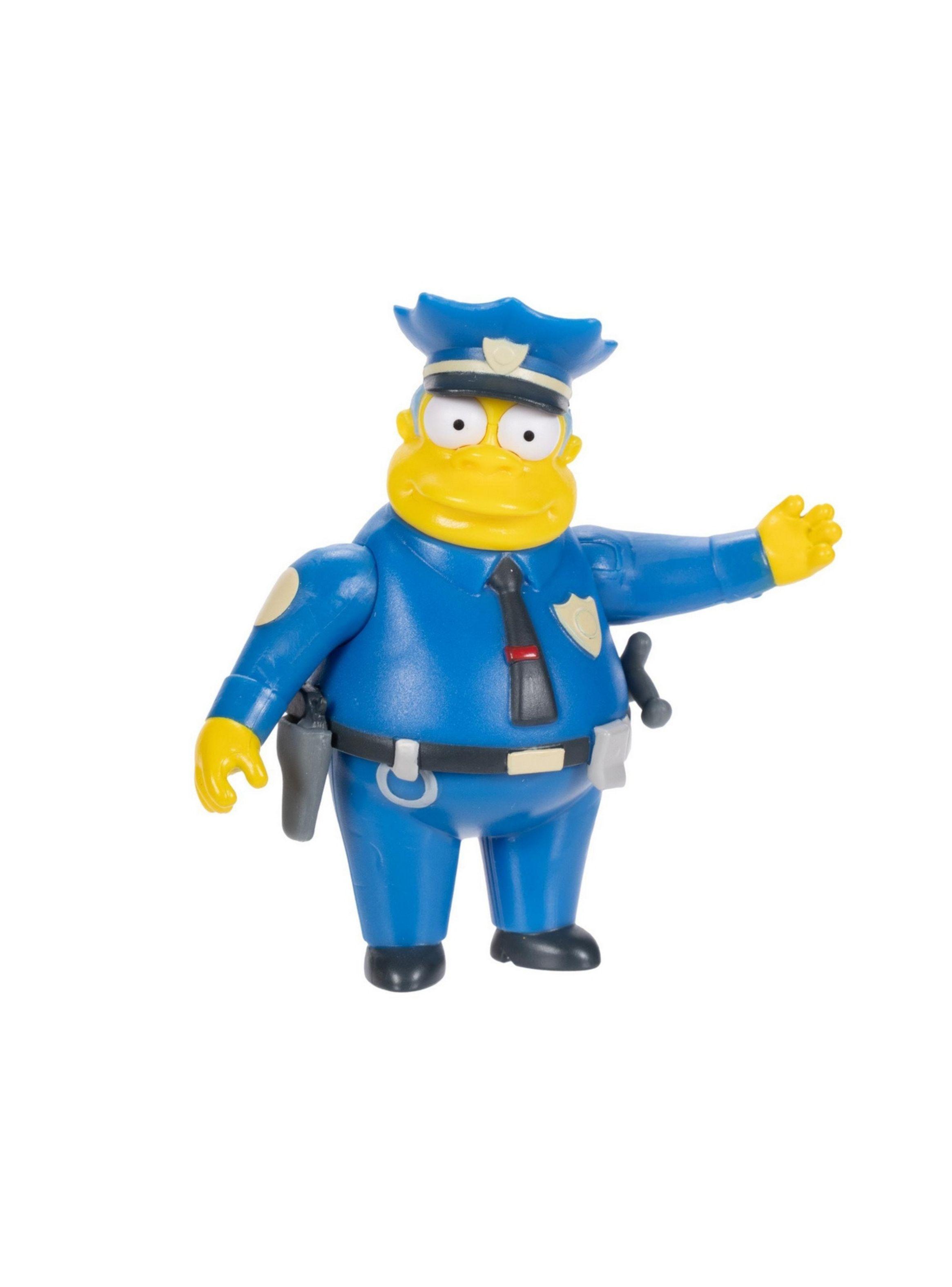 Los simpsons figura 7 cm - jefe wiggum-0