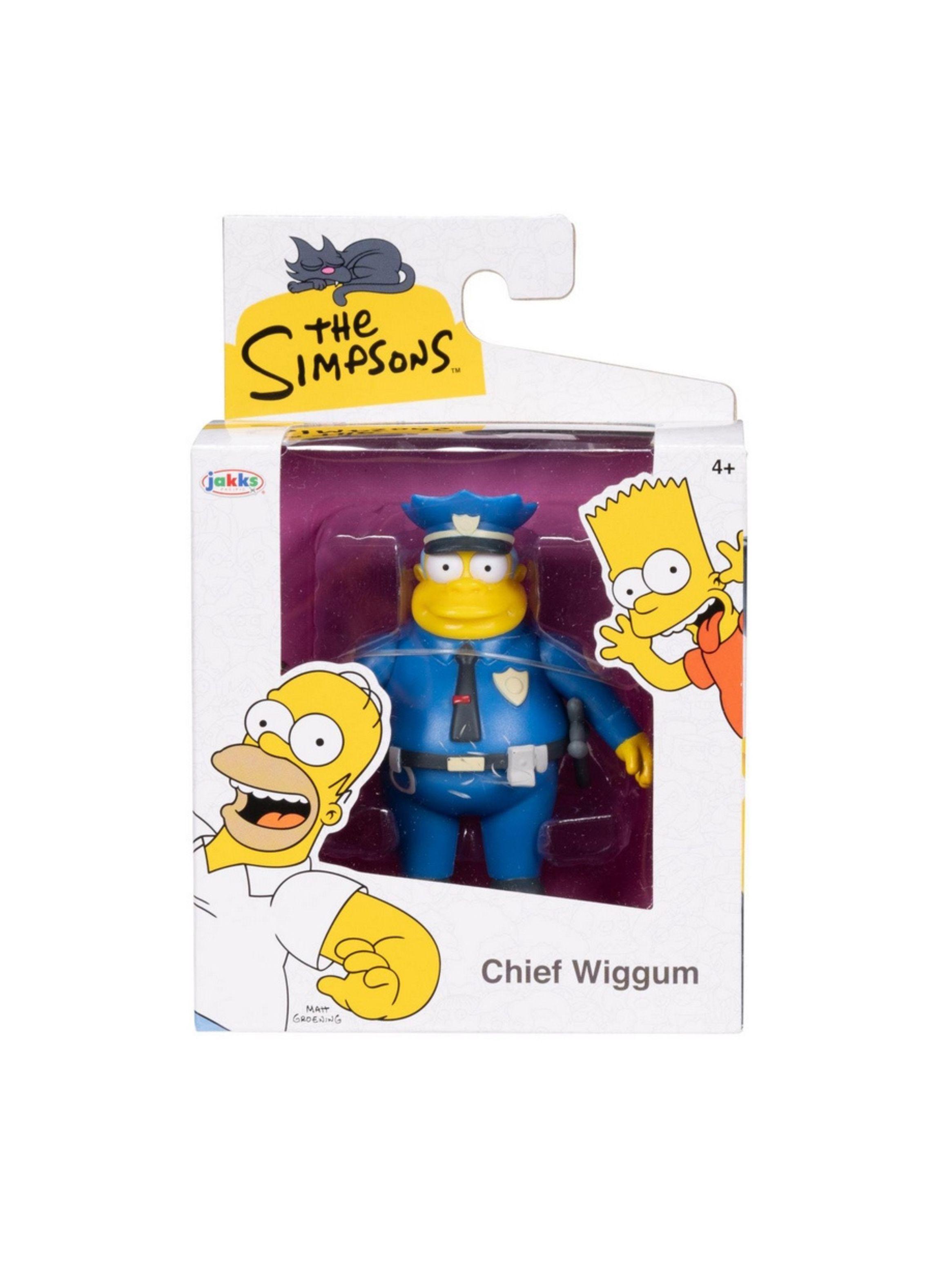 Los simpsons figura 7 cm - jefe wiggum-1