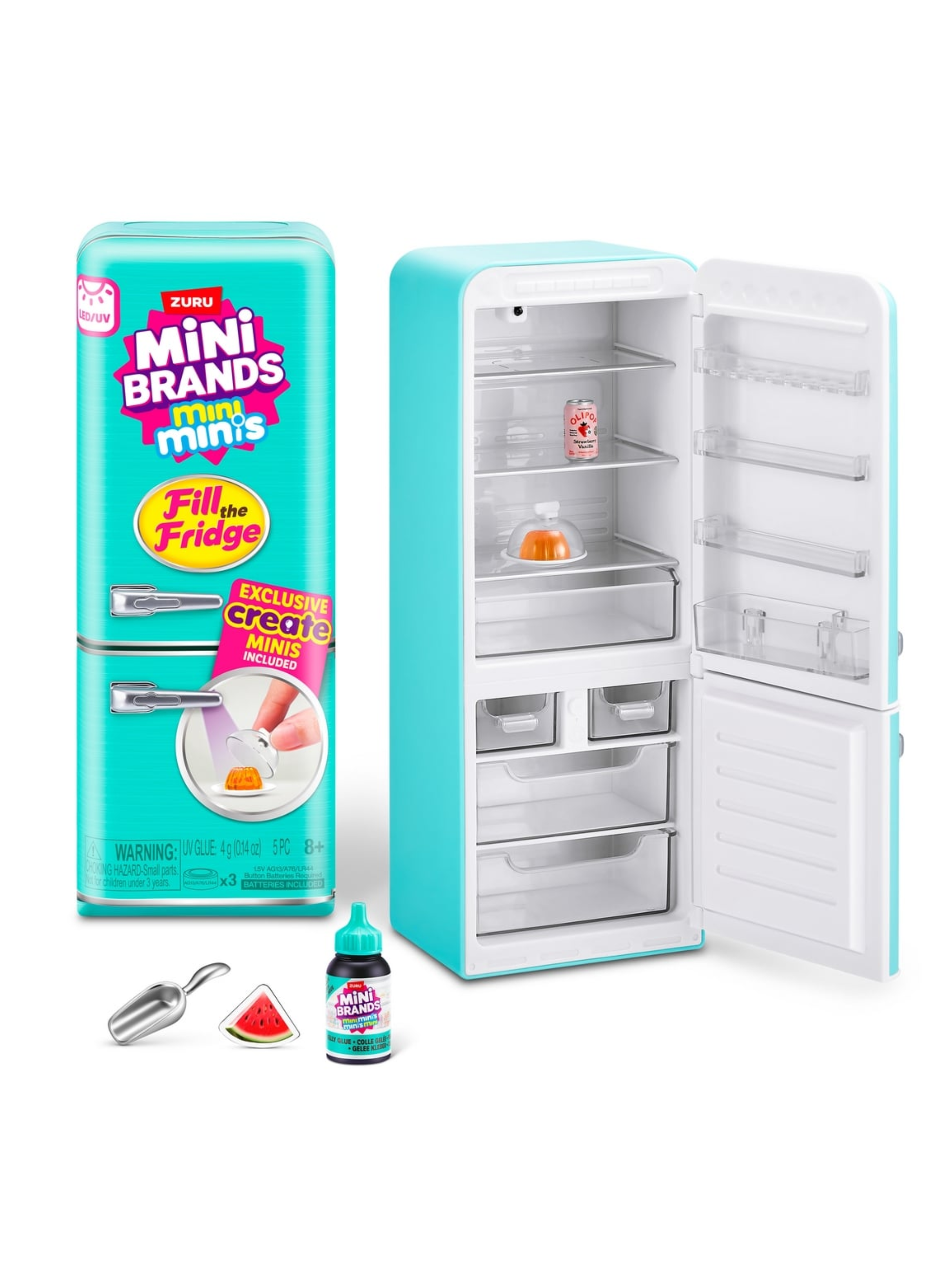 Playset Refrigerador Mini Brands Fill The Fridge-1