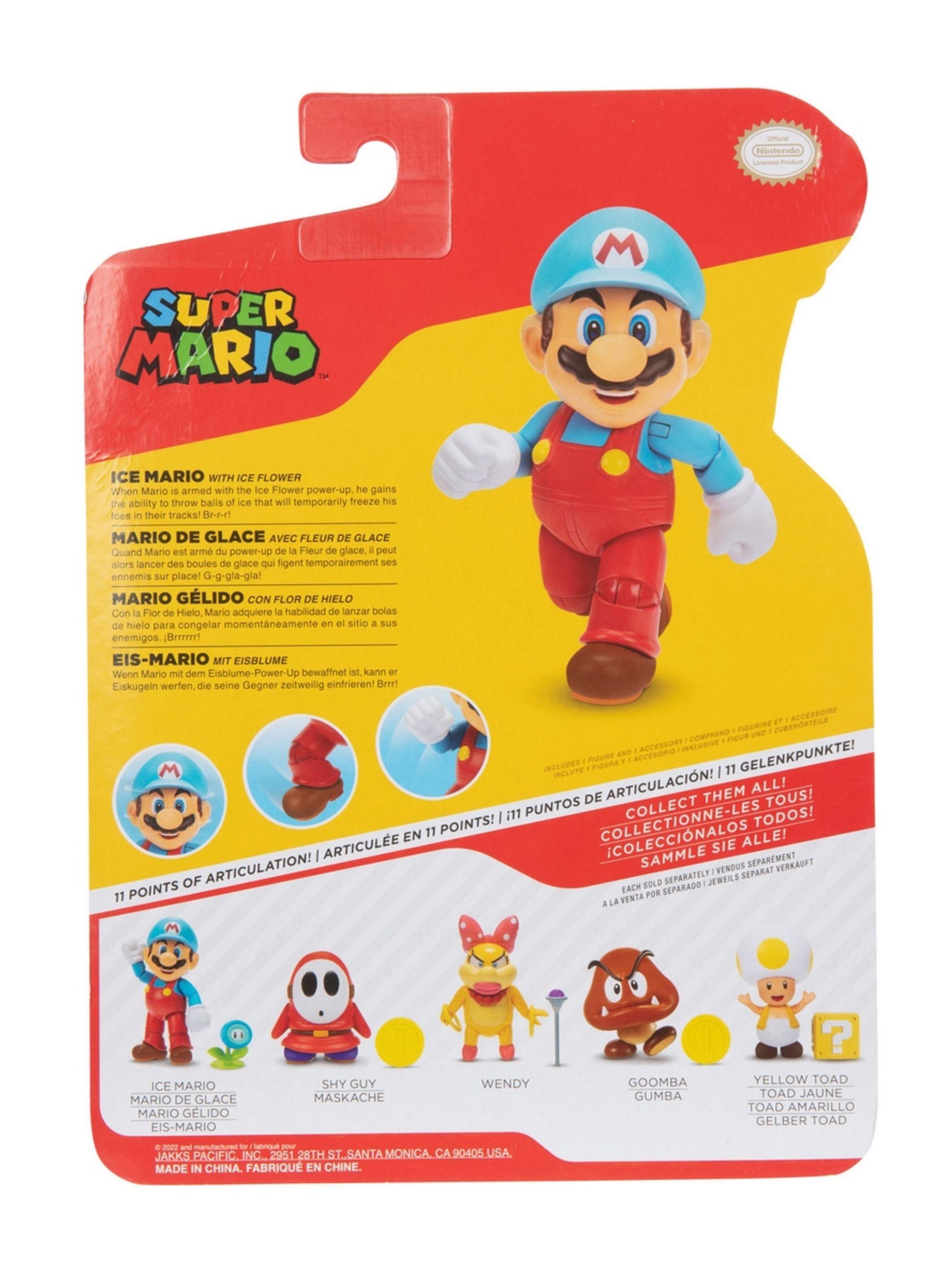 Figuras 10 cm super mario de nintendo - mario gélido-3