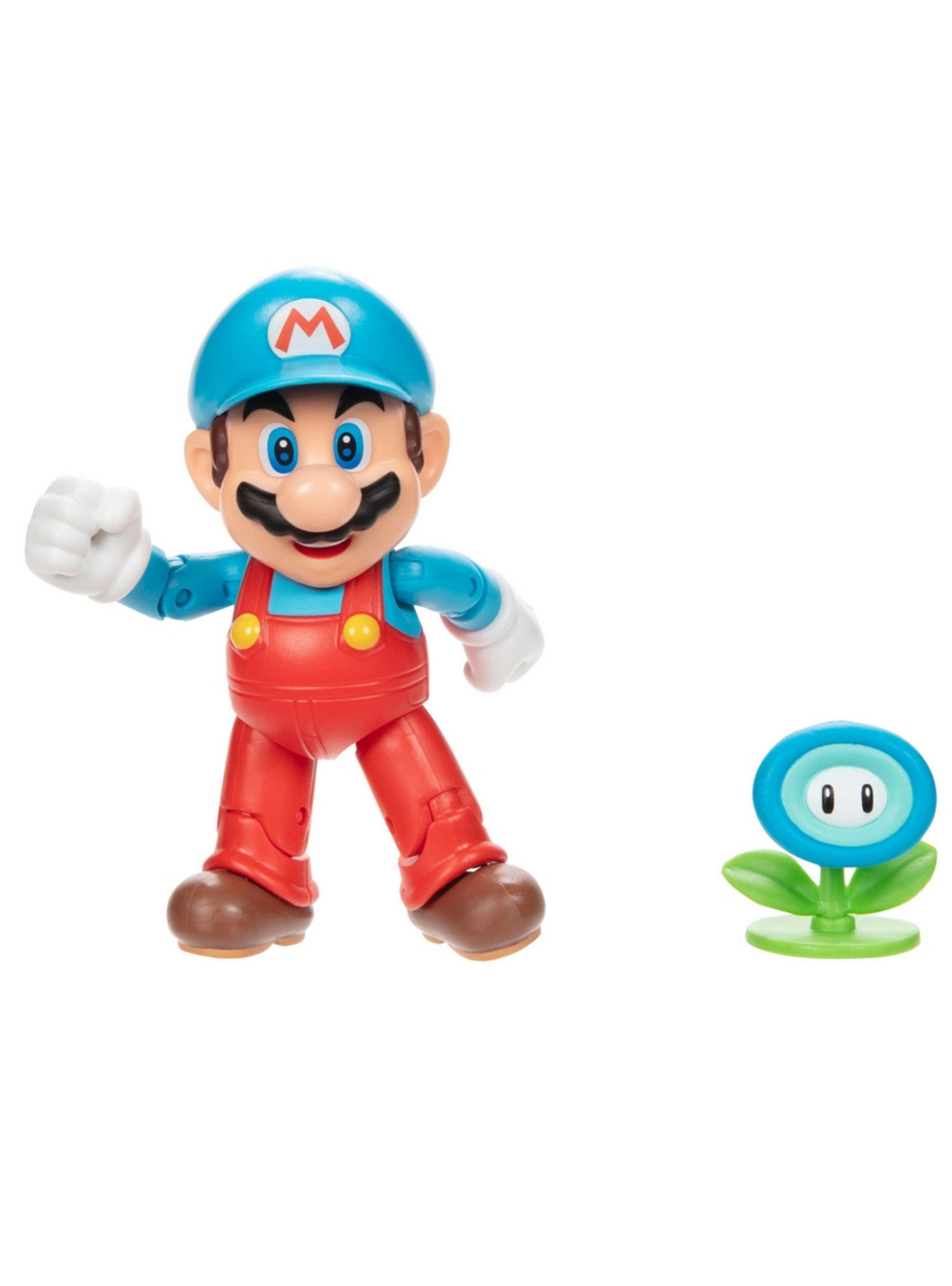 Figuras 10 cm super mario de nintendo - mario gélido-5