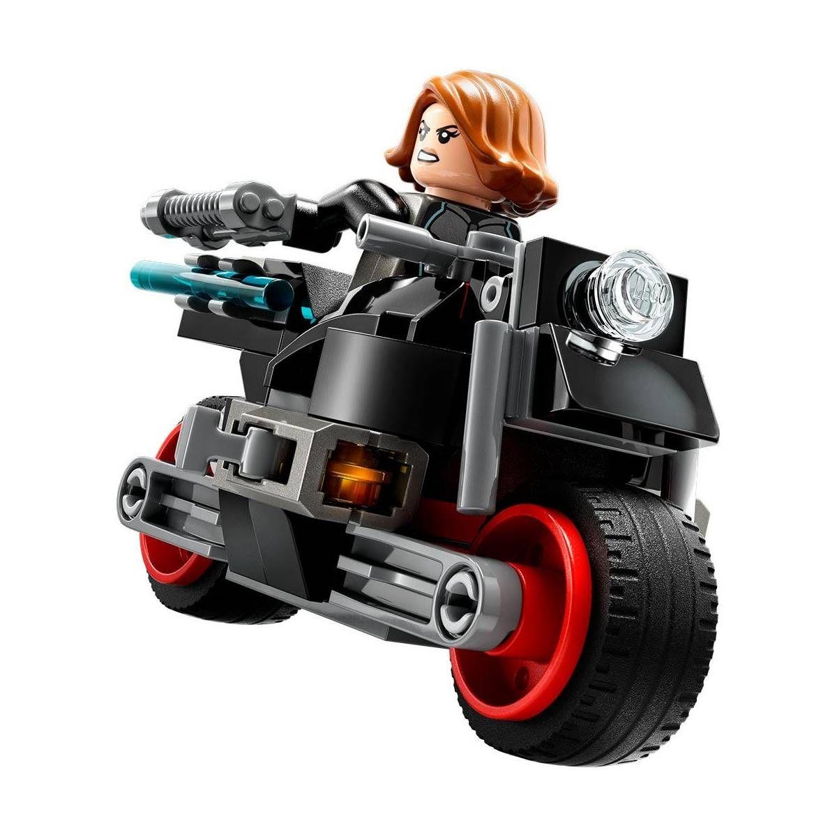 MOTOS VIUDA NEGRA Y CAPITÁN AMÉRICA LEGO SUPER HEROES MARVEL-9