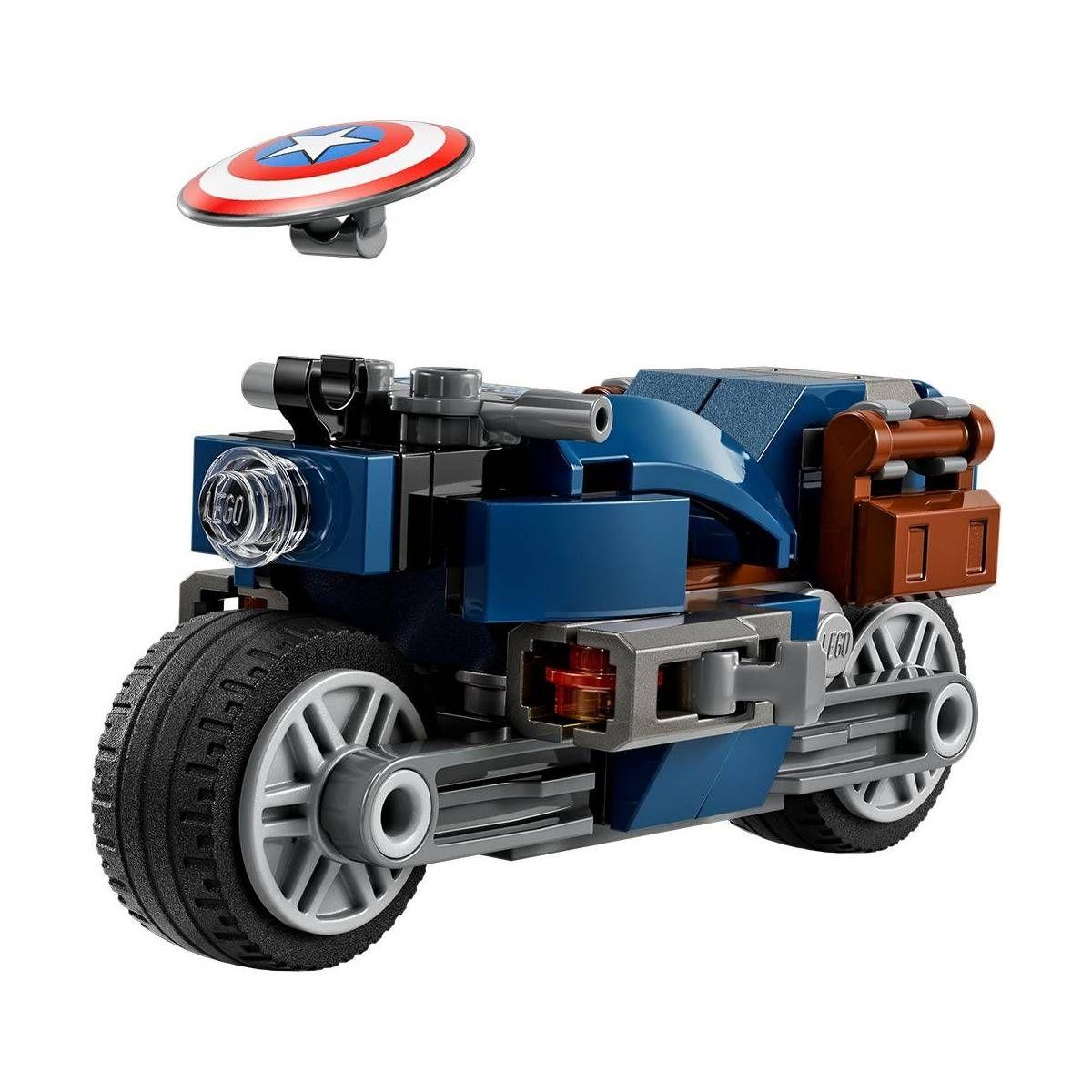 MOTOS VIUDA NEGRA Y CAPITÁN AMÉRICA LEGO SUPER HEROES MARVEL-6