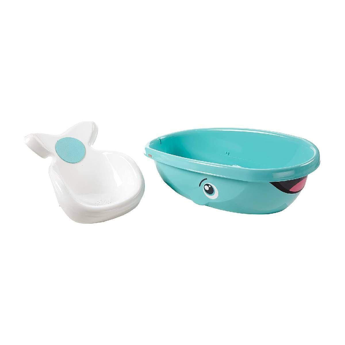 Fisher-Price Baby Bañera Para Bebés Ballena Hora Del Baño-4