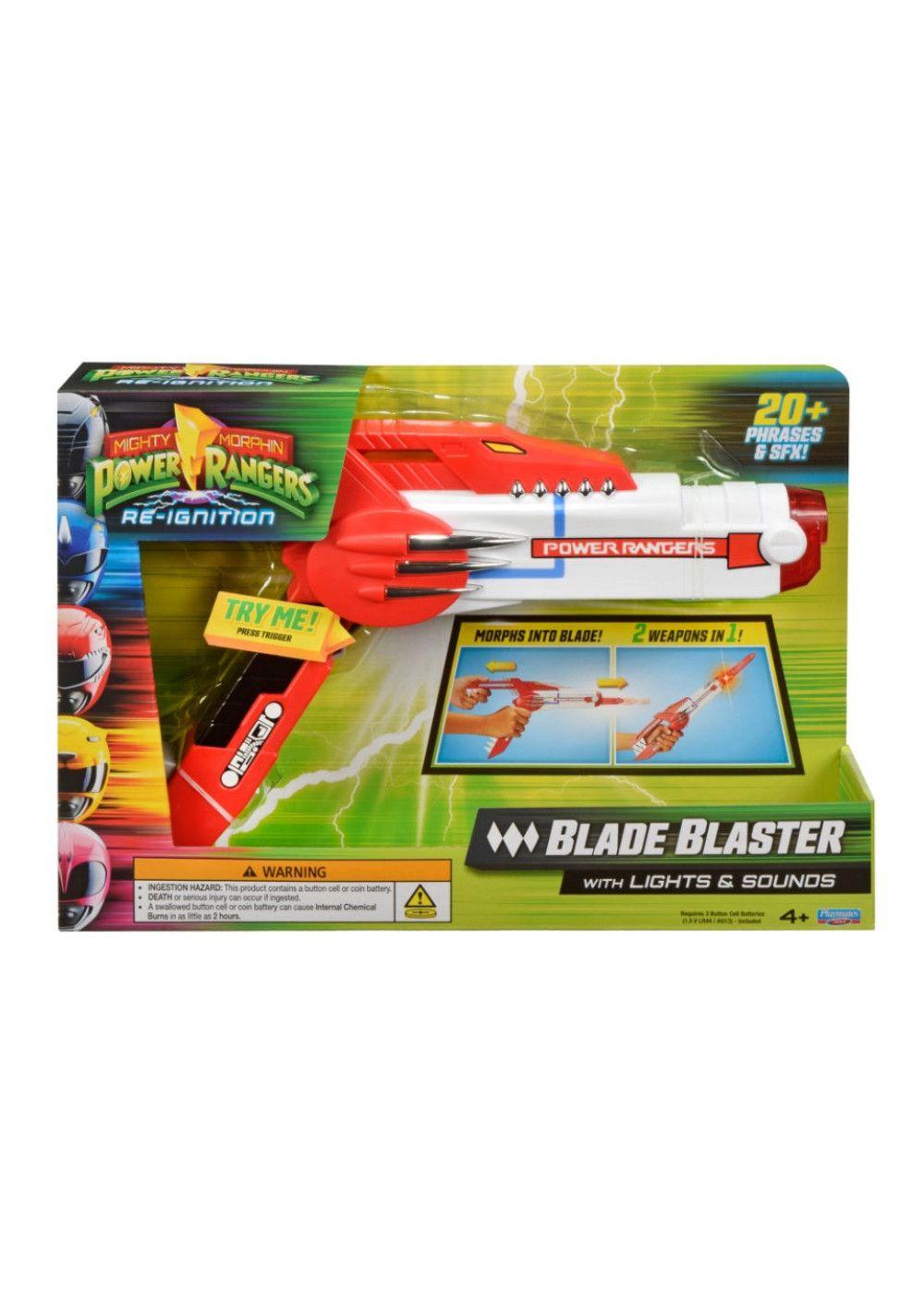 Power Rangers Blade Blaster Con Luz Y Sonido-3