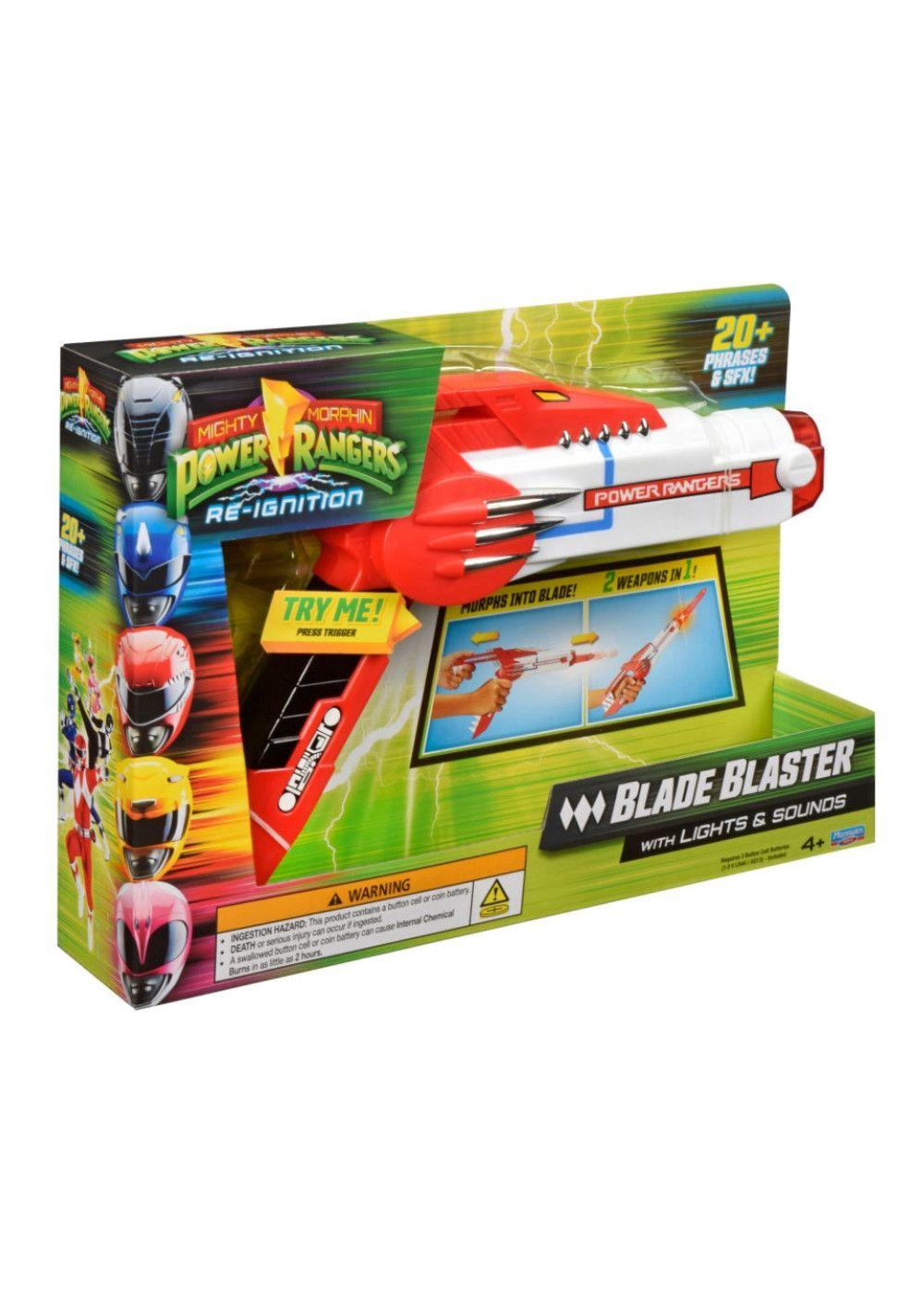 Power Rangers Blade Blaster Con Luz Y Sonido-4