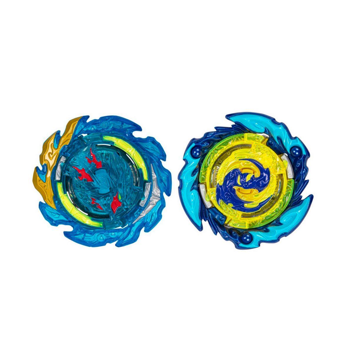 BEYBLADE QUADSTRIKE DOBLE - KOMET HELIOS VS TIDAL PANDORA-1