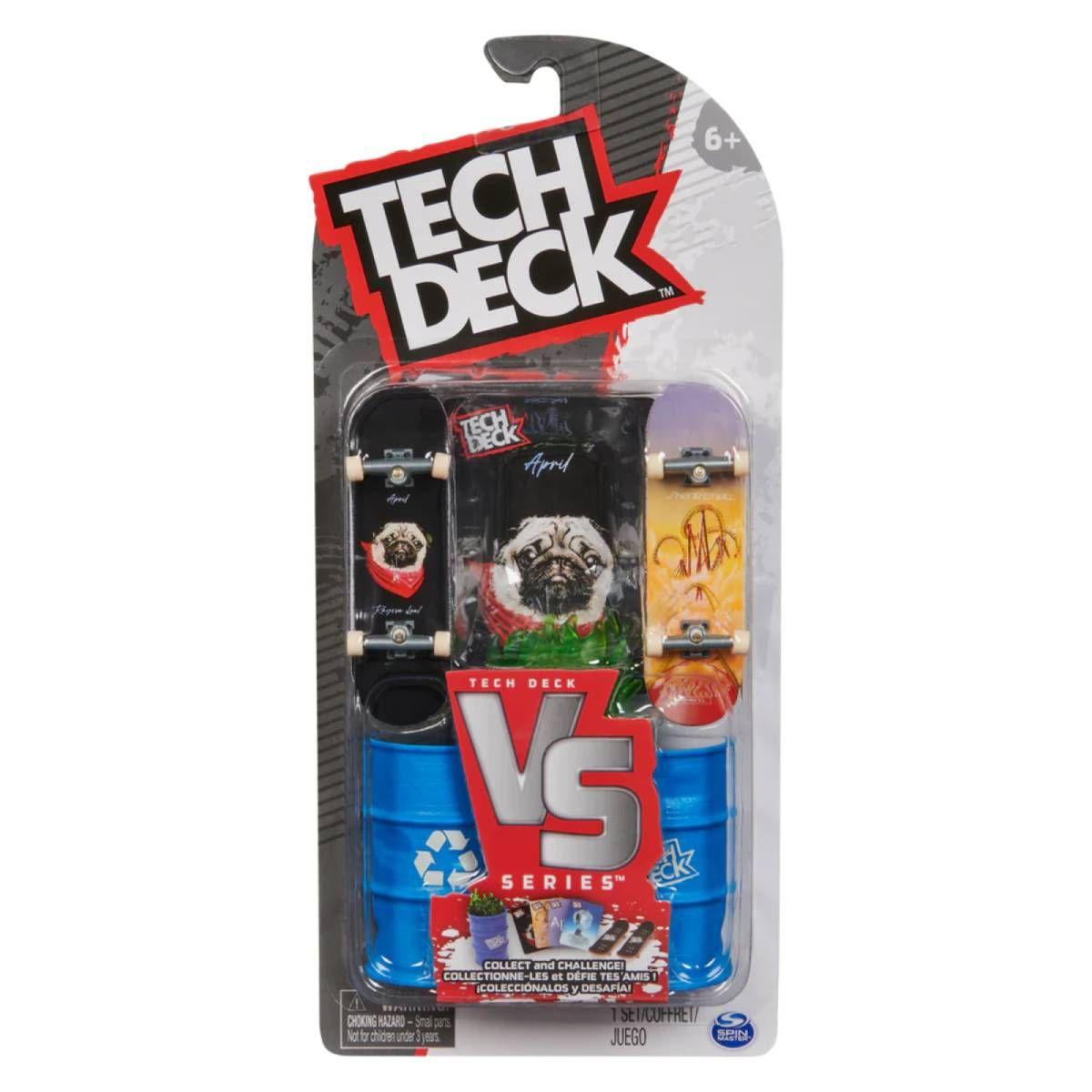 Mini skates Tech Deck Versus 2 tablas y accesorios-3