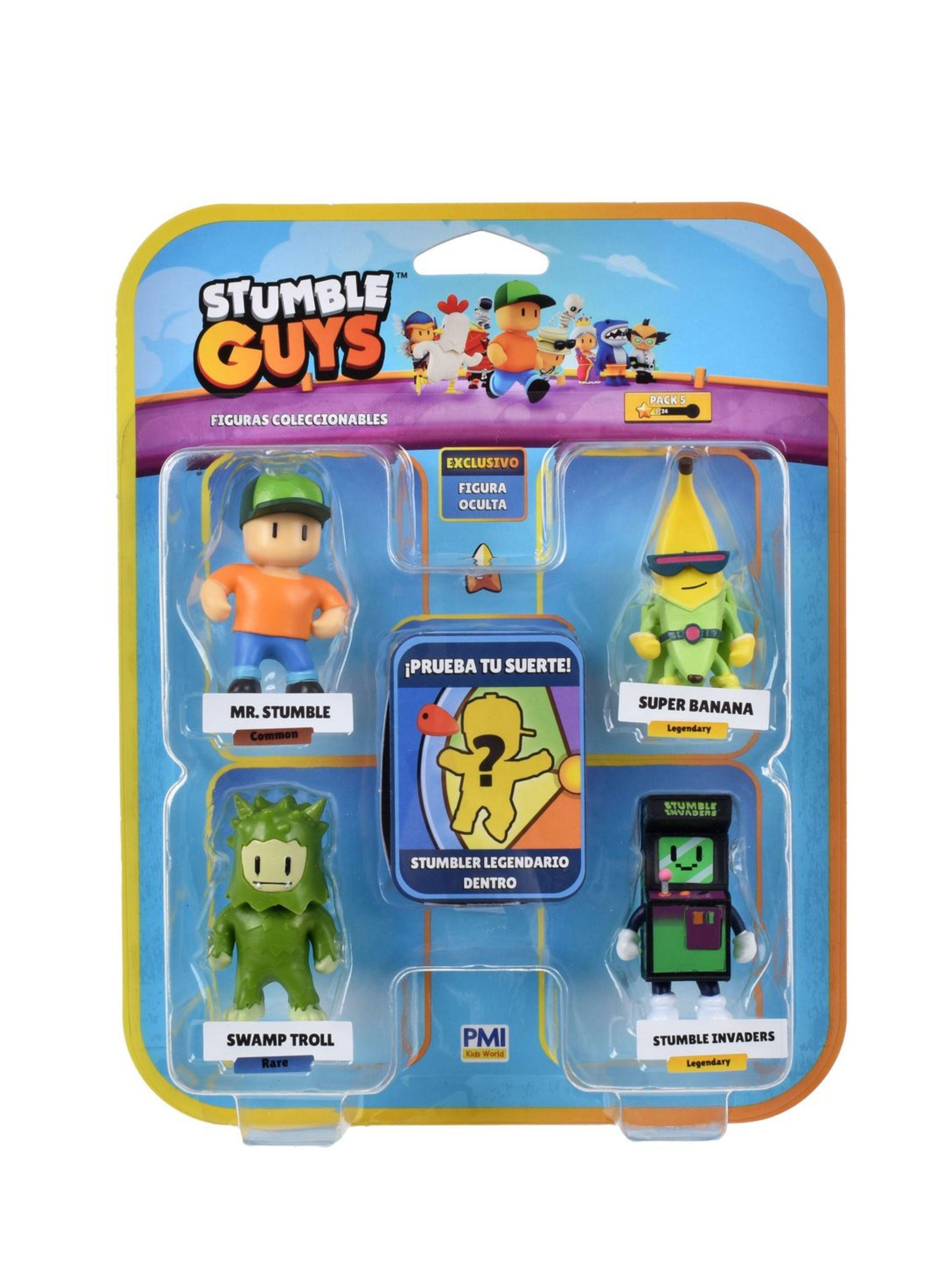 PACK 5 FIGURAS 5 CMS STUMBLE GUYS - SUPER BANANA-3