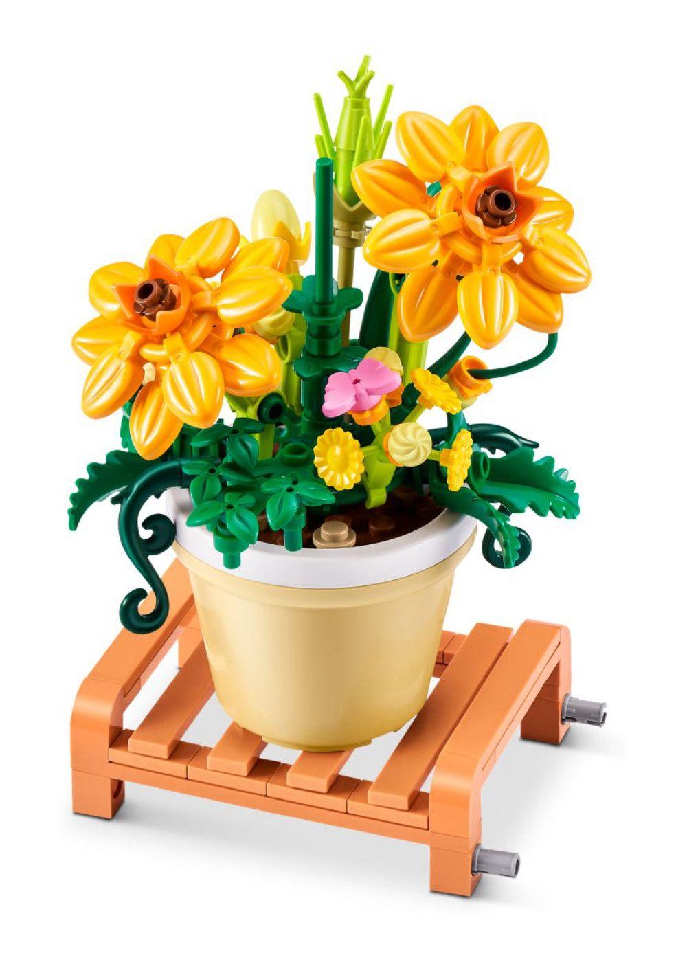 SET BLOQUES GARDEN MAX - CONDIFERENTES MODELOS DE PIEZAS - COSMOS SULPHUREUS-3