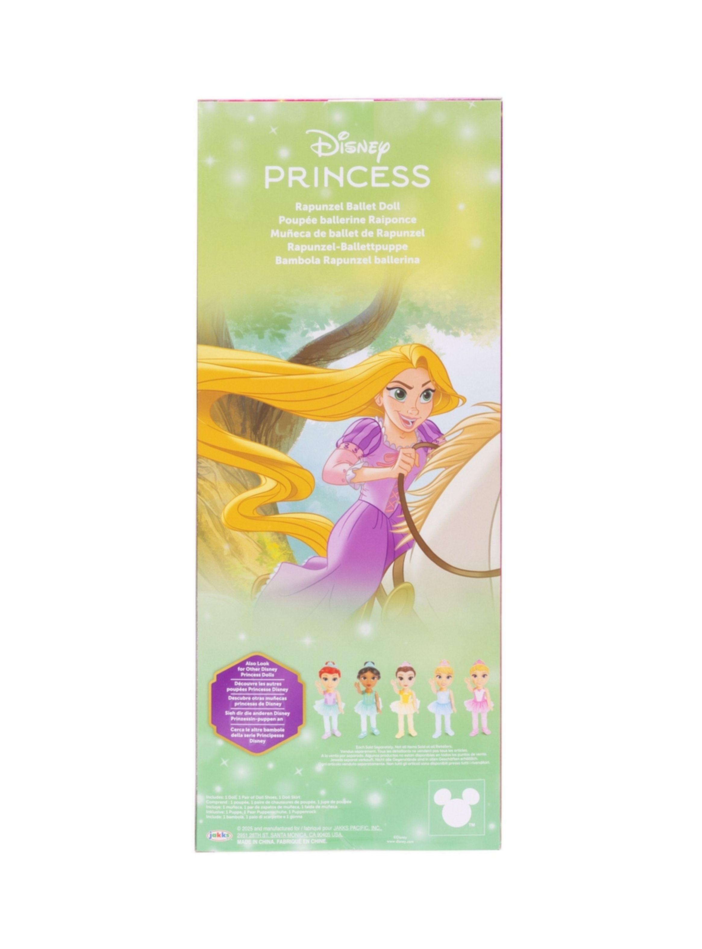 Muñeca Ballet Rapunzel Princesas Disney 35 cm-3