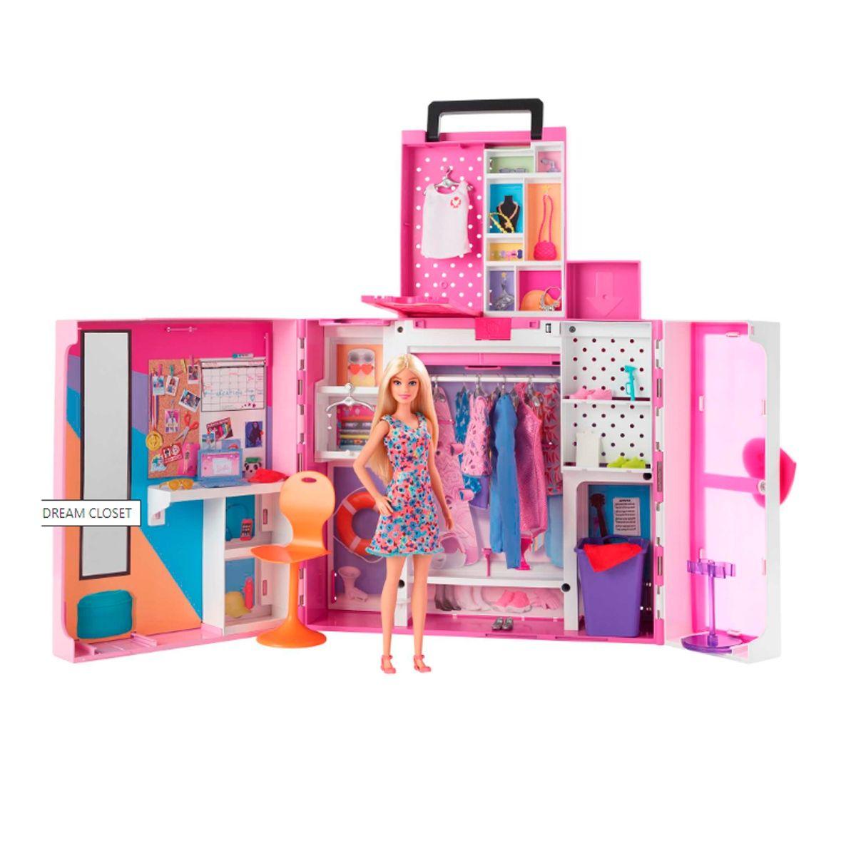 BARBIE DREAM CLOSET NUEVO CON MUÑECA-0