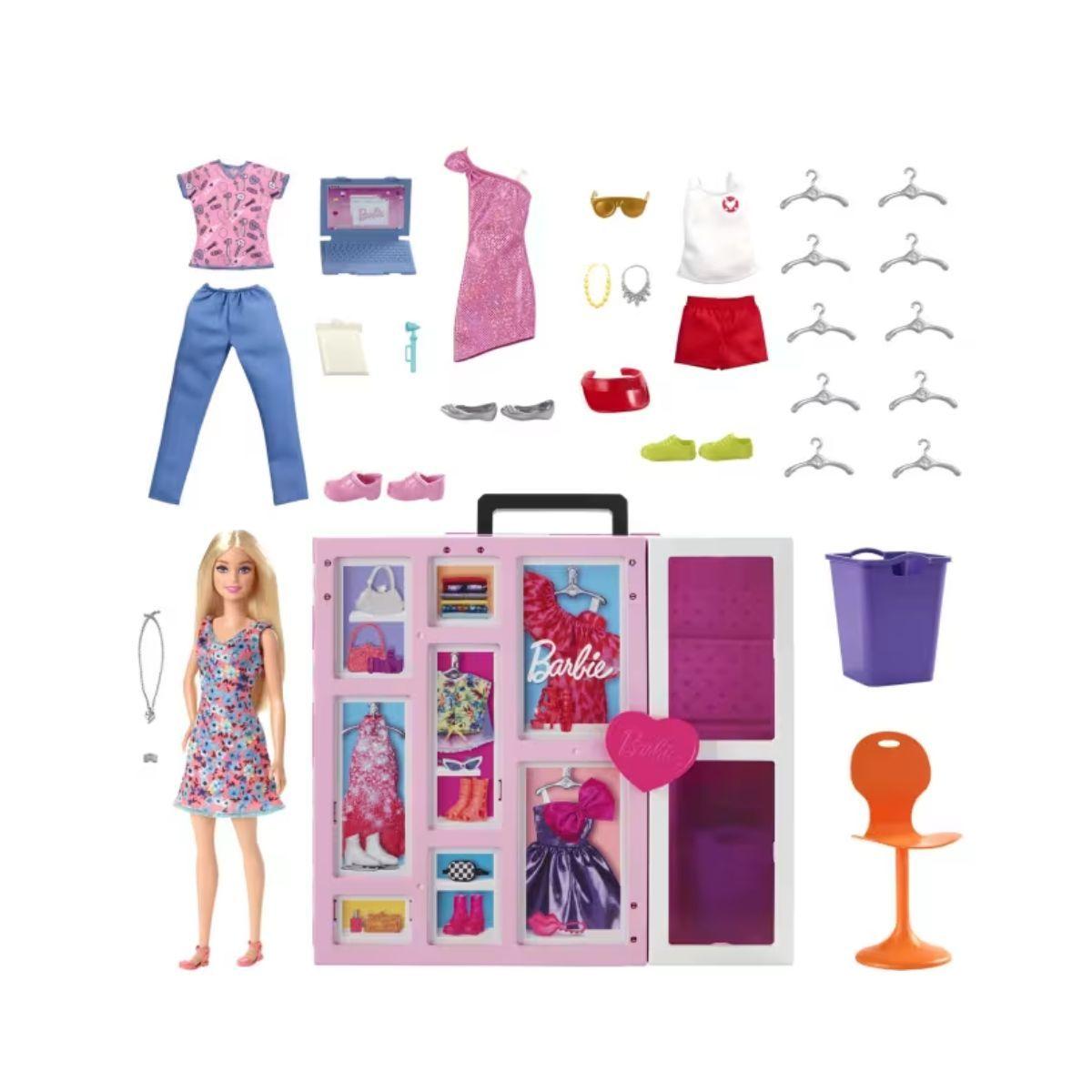 BARBIE DREAM CLOSET NUEVO CON MUÑECA-1