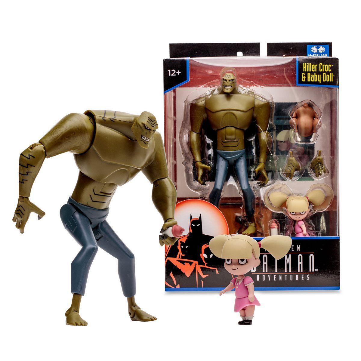 FIGURA NEW BATMAN ADVENTURES KILLER CROC MC FARLANE-1