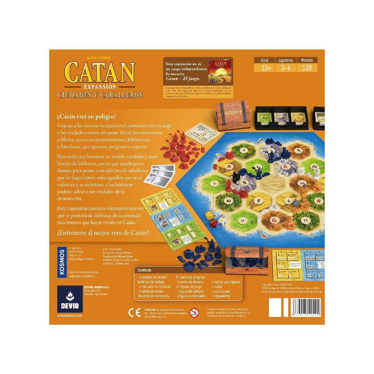Catan Expansion Ciudad Y Caballeros-7