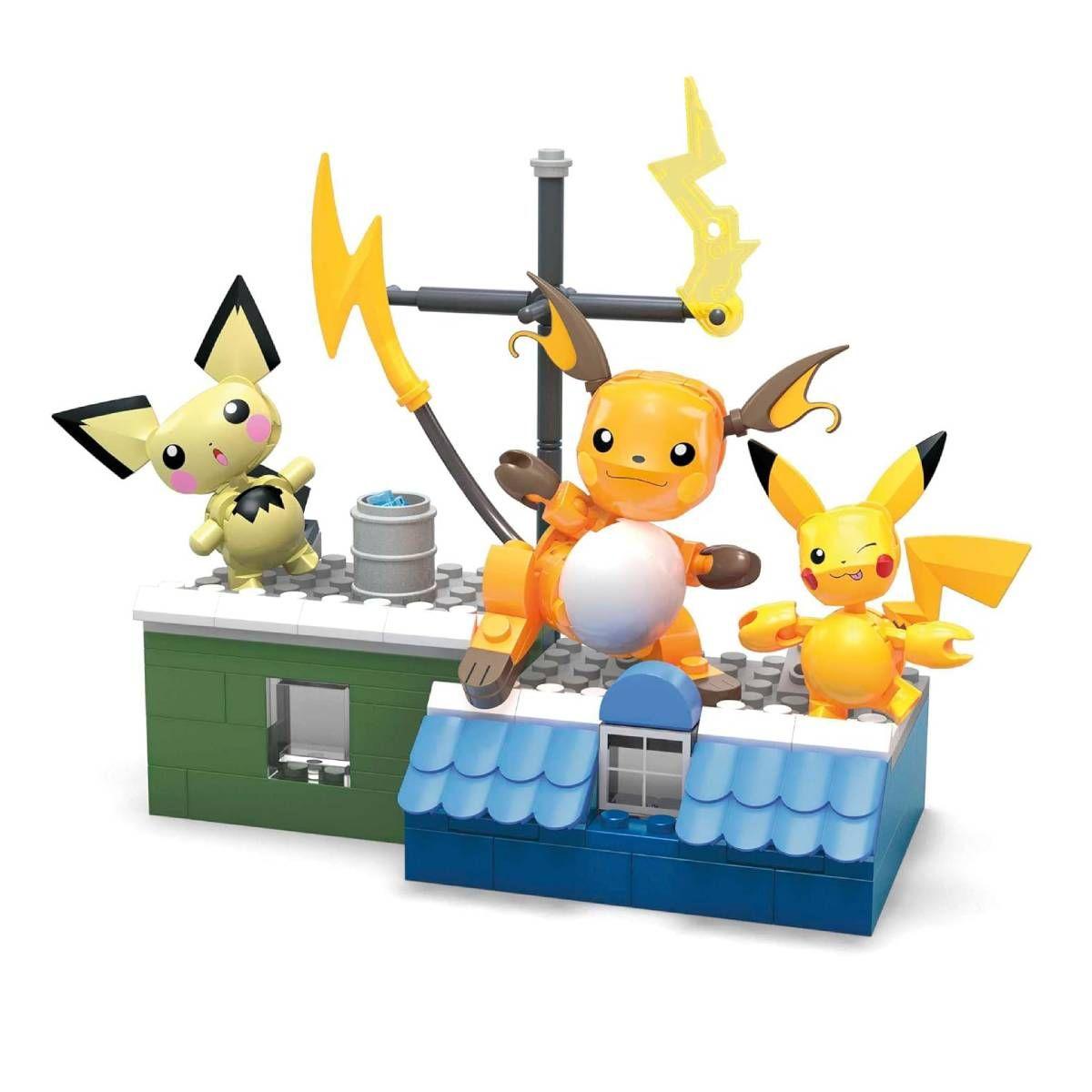 Mega Juguete De Construcción Set De Evoluciones De Pikachu-2