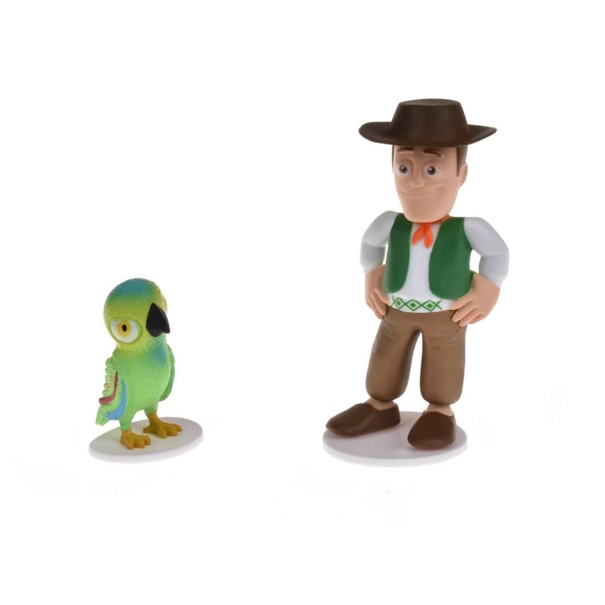 Pack 2 Figuras La Granja De Zenon - Lorito Pepe Y Zenon-1