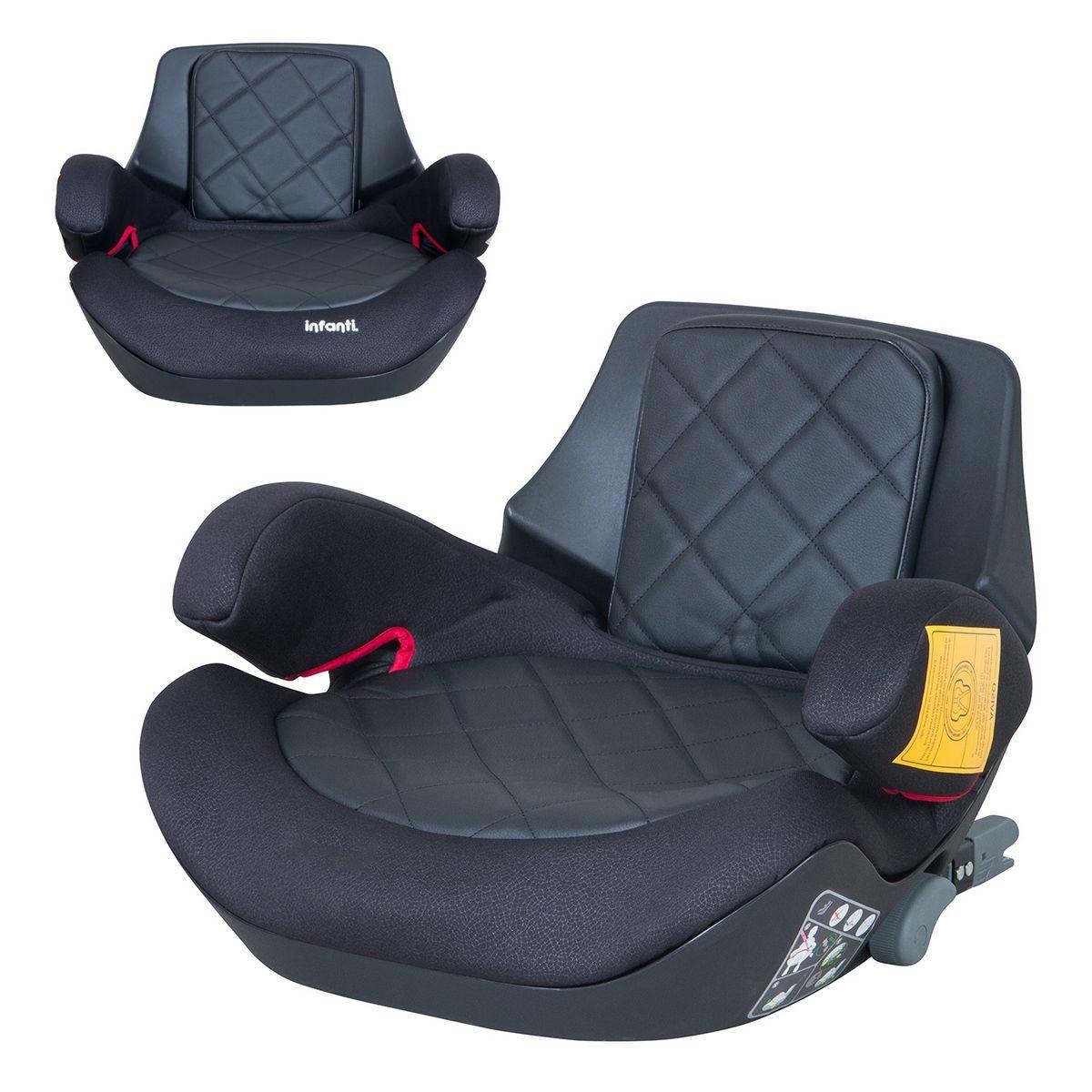 Silla De Auto Alzador Negra Infanti-0