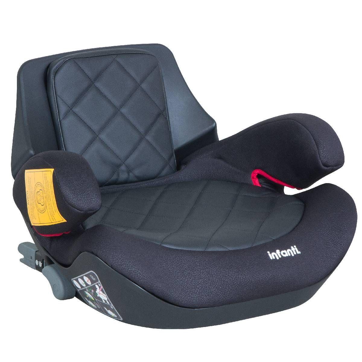 Silla De Auto Alzador Negra Infanti-4