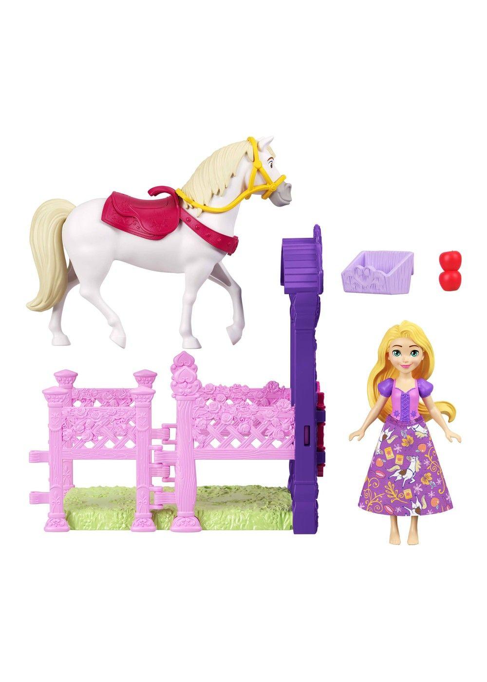 PRINCESAS CON ESTABLO Y CABALLO eSTABLO REAL  RAPUNZEL-5