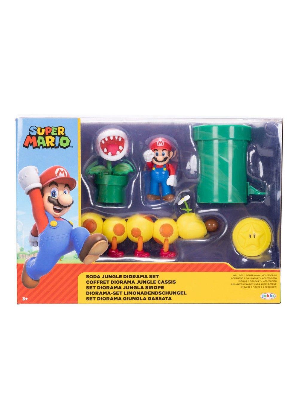 Playset Con Figura 6 Cm Soda Jungle Super Mario De Nintendo-2