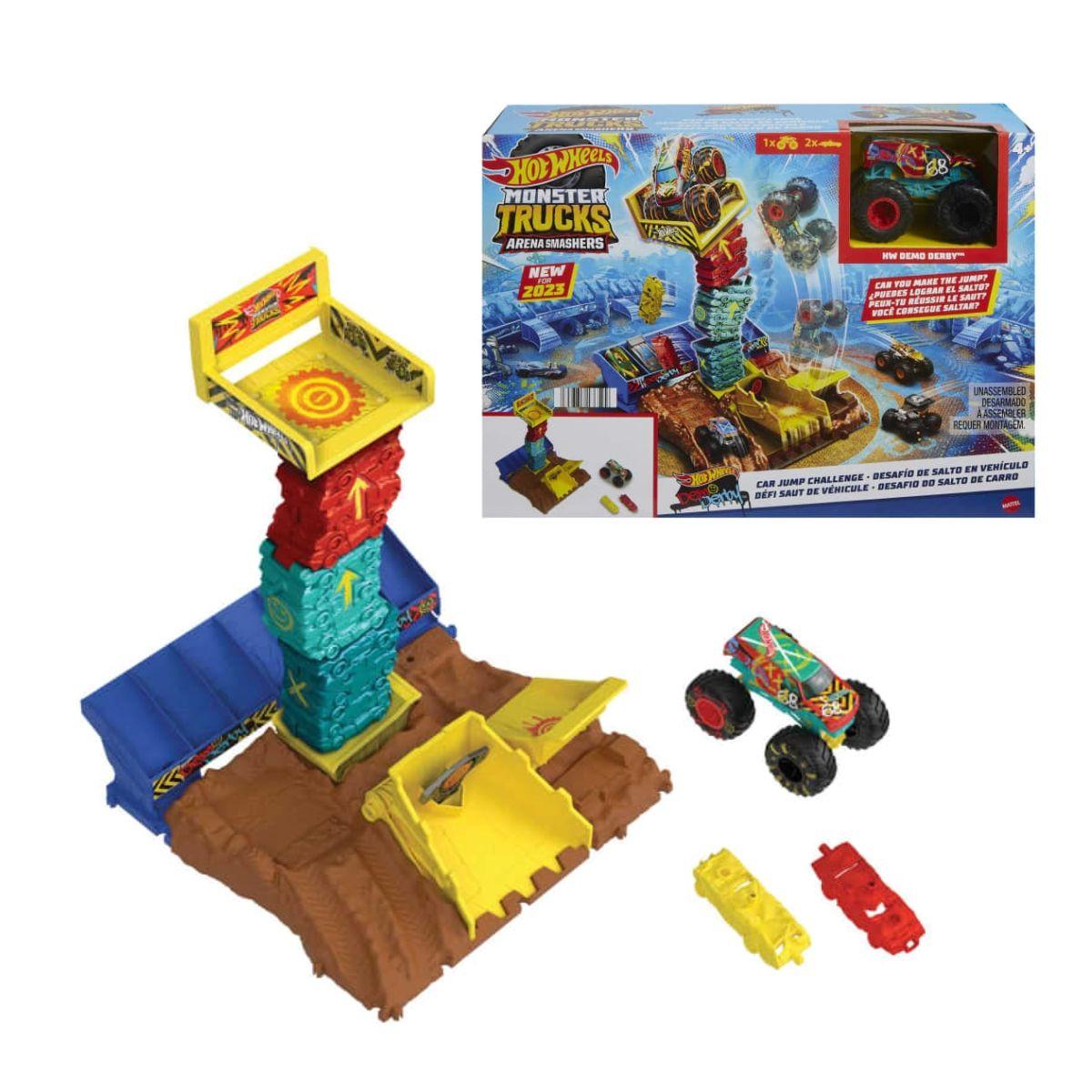 Monster Trucks Arena De Demolicion Desafio Salto De Vehiculo-0