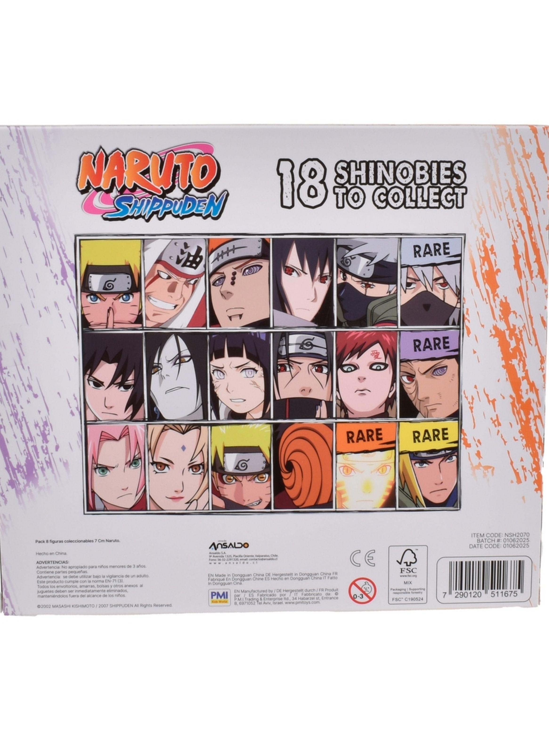 Pack 5 Figuras Coleccionables 7 Cm Naruto - Itachi-4