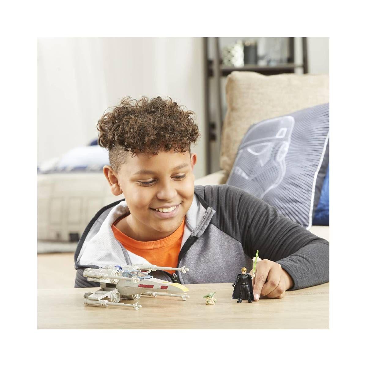 Star Wars Mission Fleet Stel Cls Luke Grogu-5