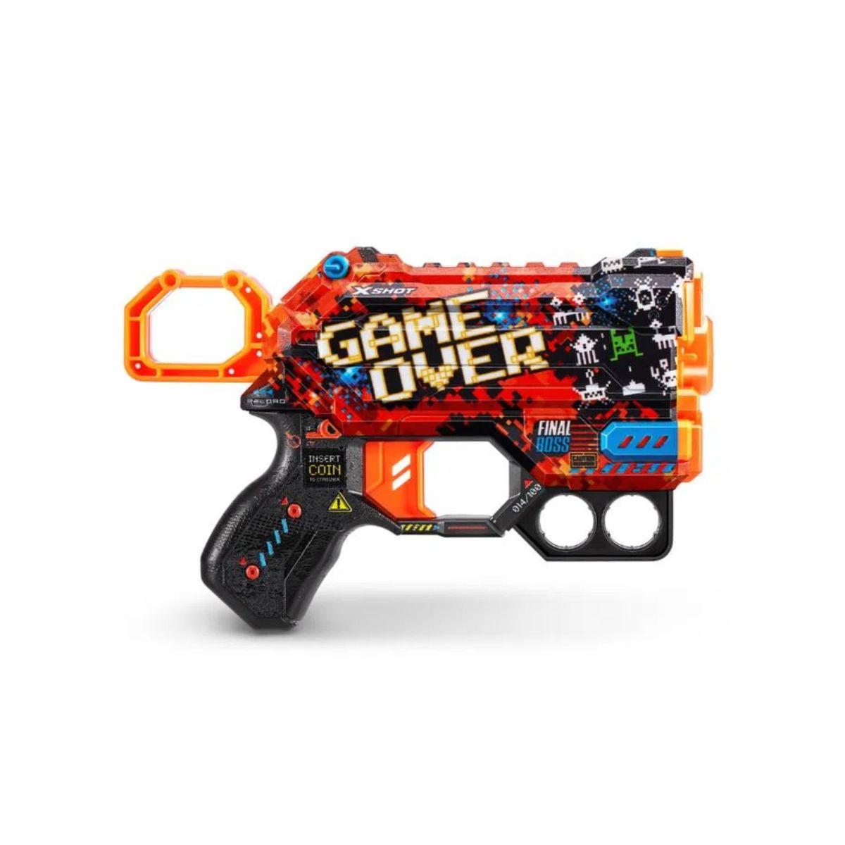 Lanza Dardos Menace Skins X-Shot - Game Over-3