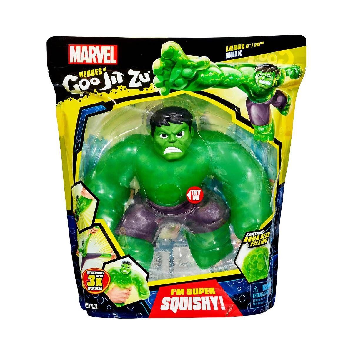 Goo Jit Zu Marvel -  Increible Hulk 20 Cms-6
