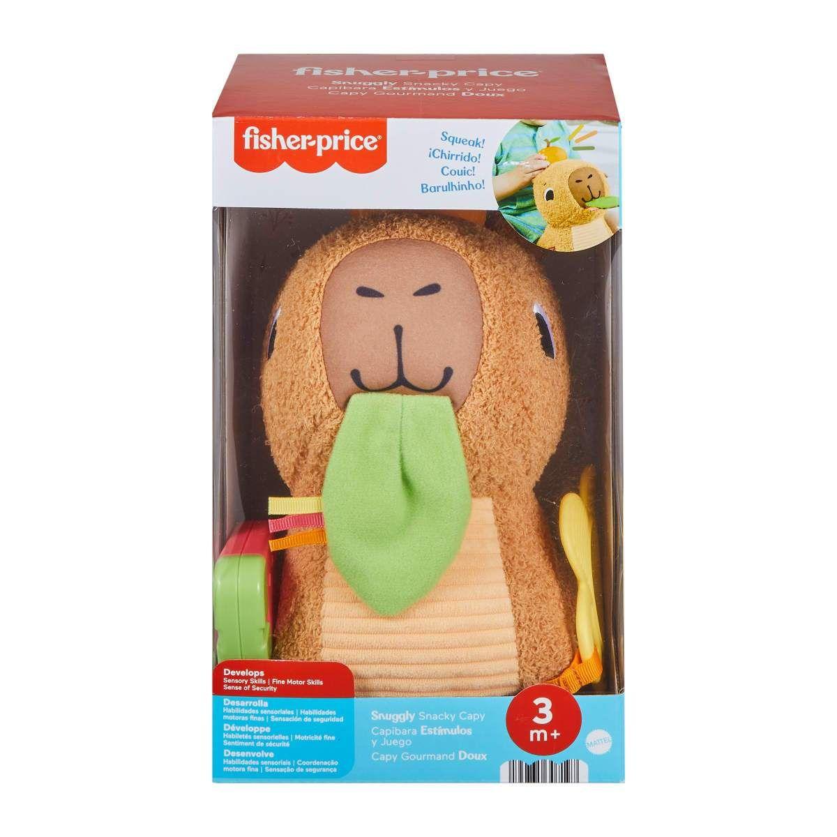 FISHER PRICE SENSIMALS CAPYBRA ACTIVITY PLUSH-2