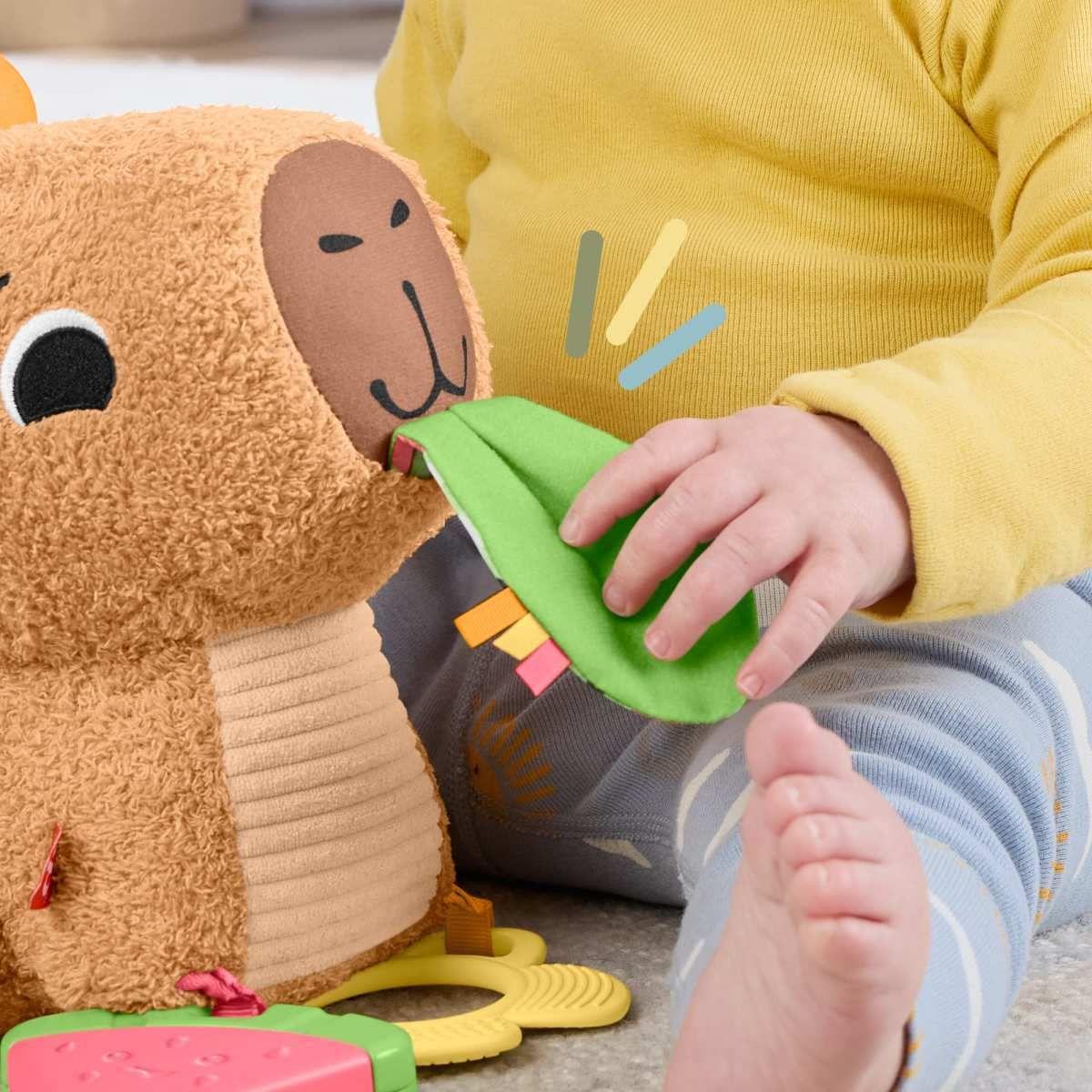FISHER PRICE SENSIMALS CAPYBRA ACTIVITY PLUSH-5