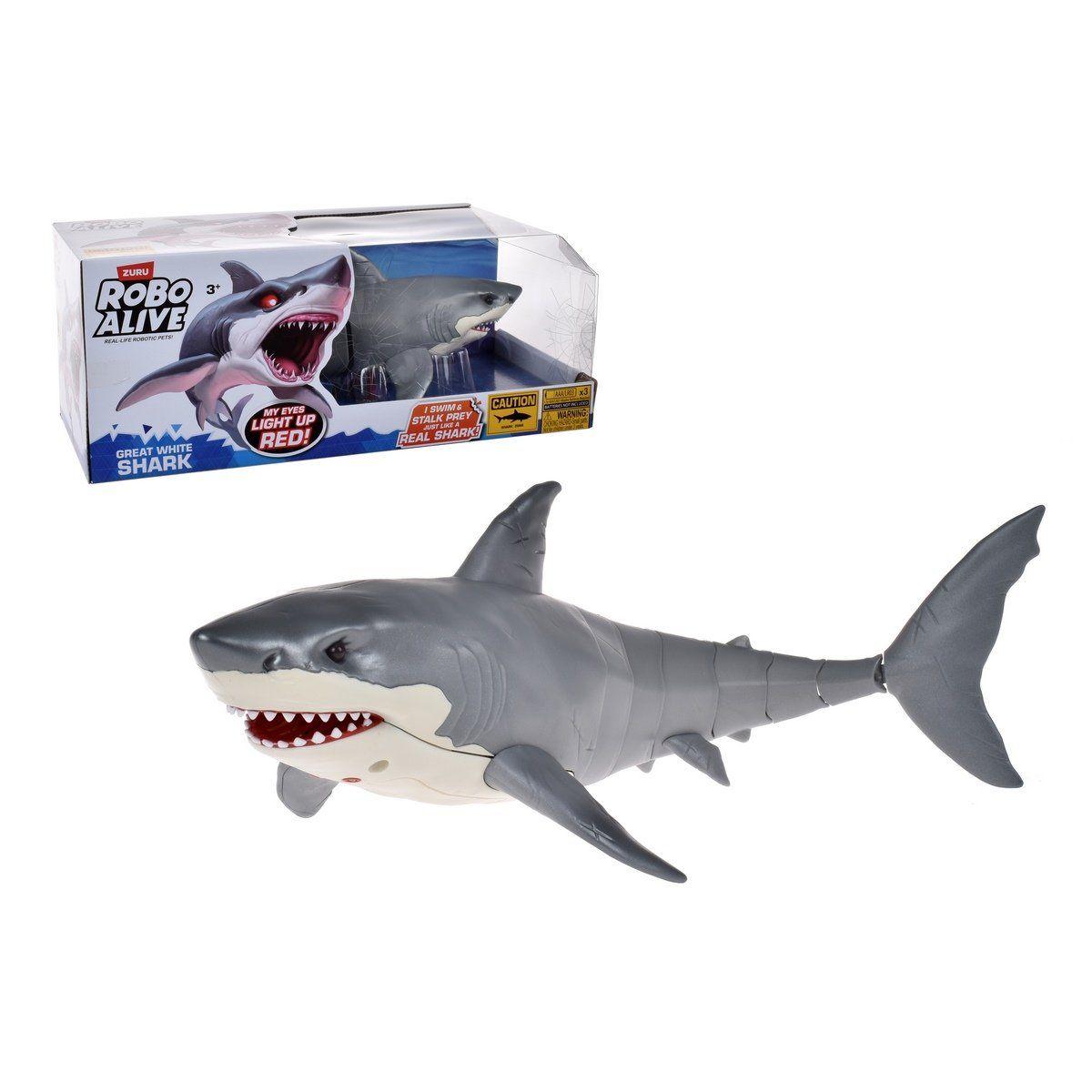 TIBURÓN ROBO ALIVE DE ZURU-0