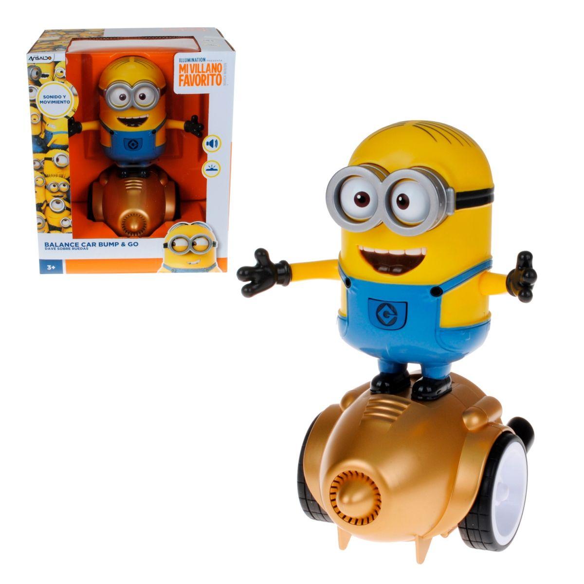 Balance Car Bump&go Dave Con Sonidos Minions-0