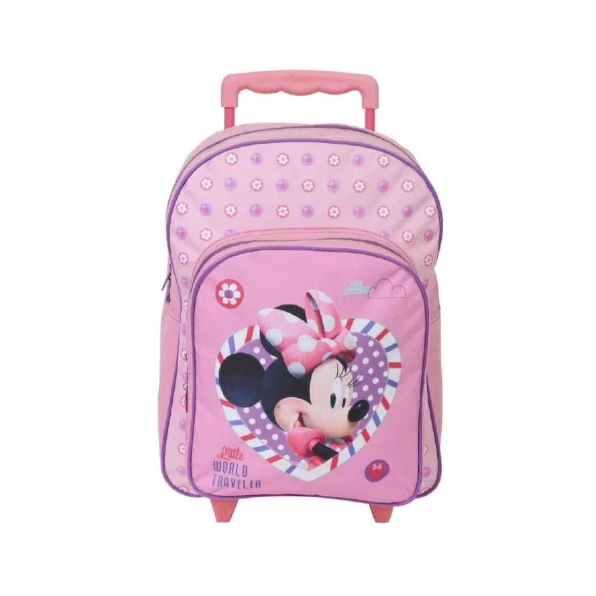 Mochila Con Ruedas Grande Minnie-1
