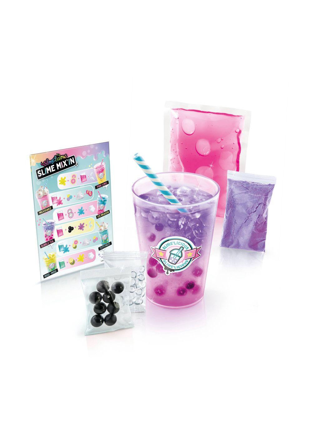Vaso Smoothie Para Preparar Slime - Morado Rosado-2