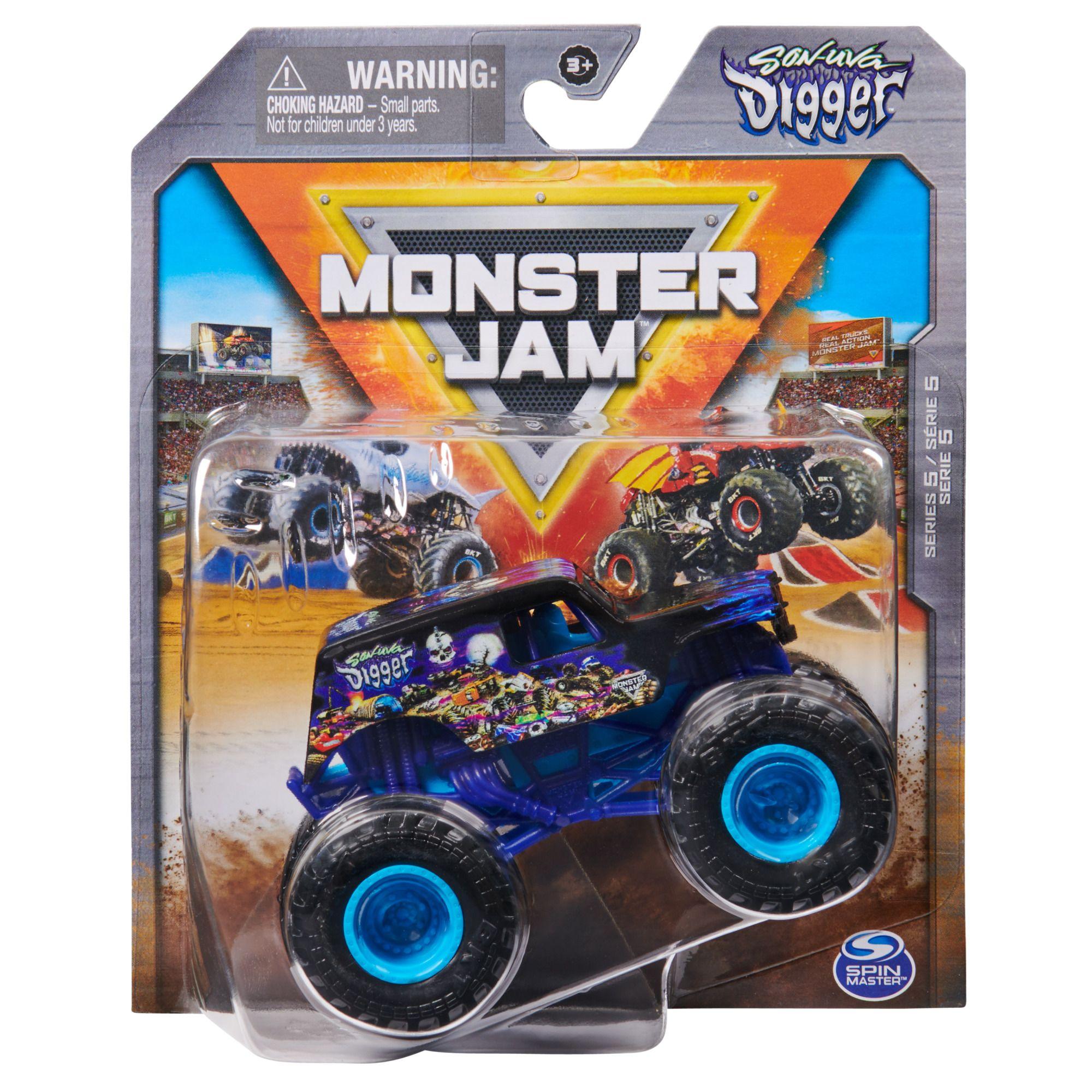 MONSTER JAM VEHICULO METALICO 1:64 - SOLDIER FORTUNE-7