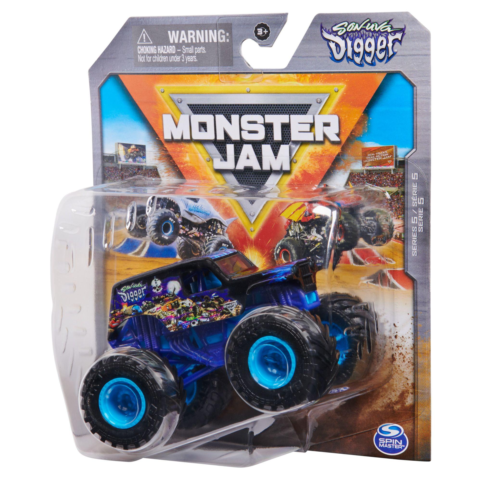 MONSTER JAM VEHICULO METALICO 1:64 - SOLDIER FORTUNE-8