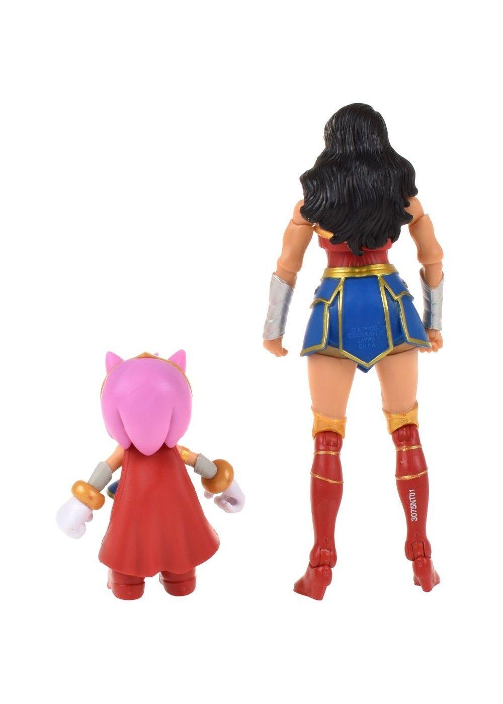 SET 2 FIGURAS DE 6 Y 13 CM SONIC DC COMICS - AMY WONDER WOMAN-4